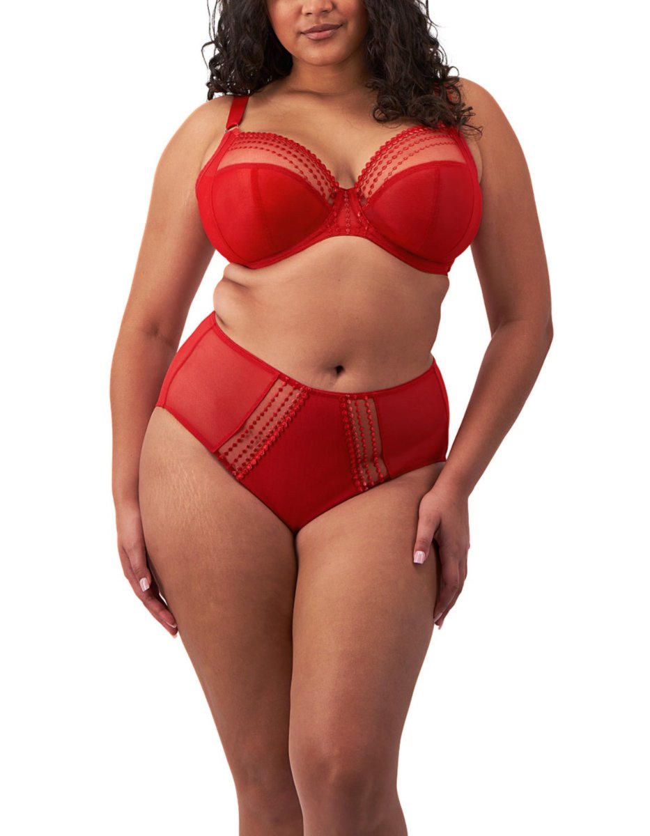 Elomi Matilda Haute Red Full Brief Panty 8906