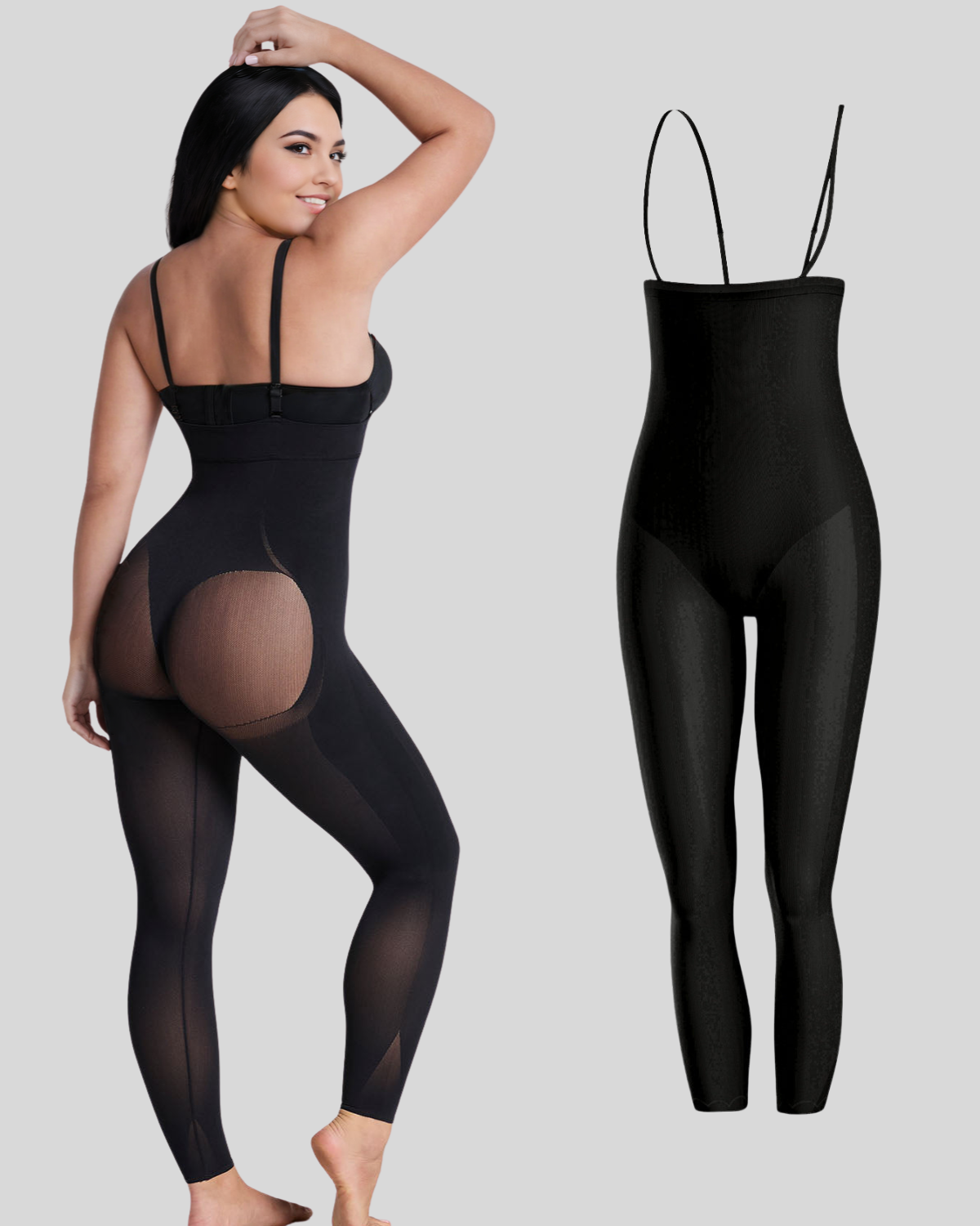 REV – Jouw figuur. Onzichtbaar gevormd. - LivingCurves Fajas zwart / S/M