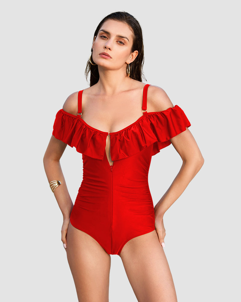 MIRA — Ruffle Shapewear Badpak