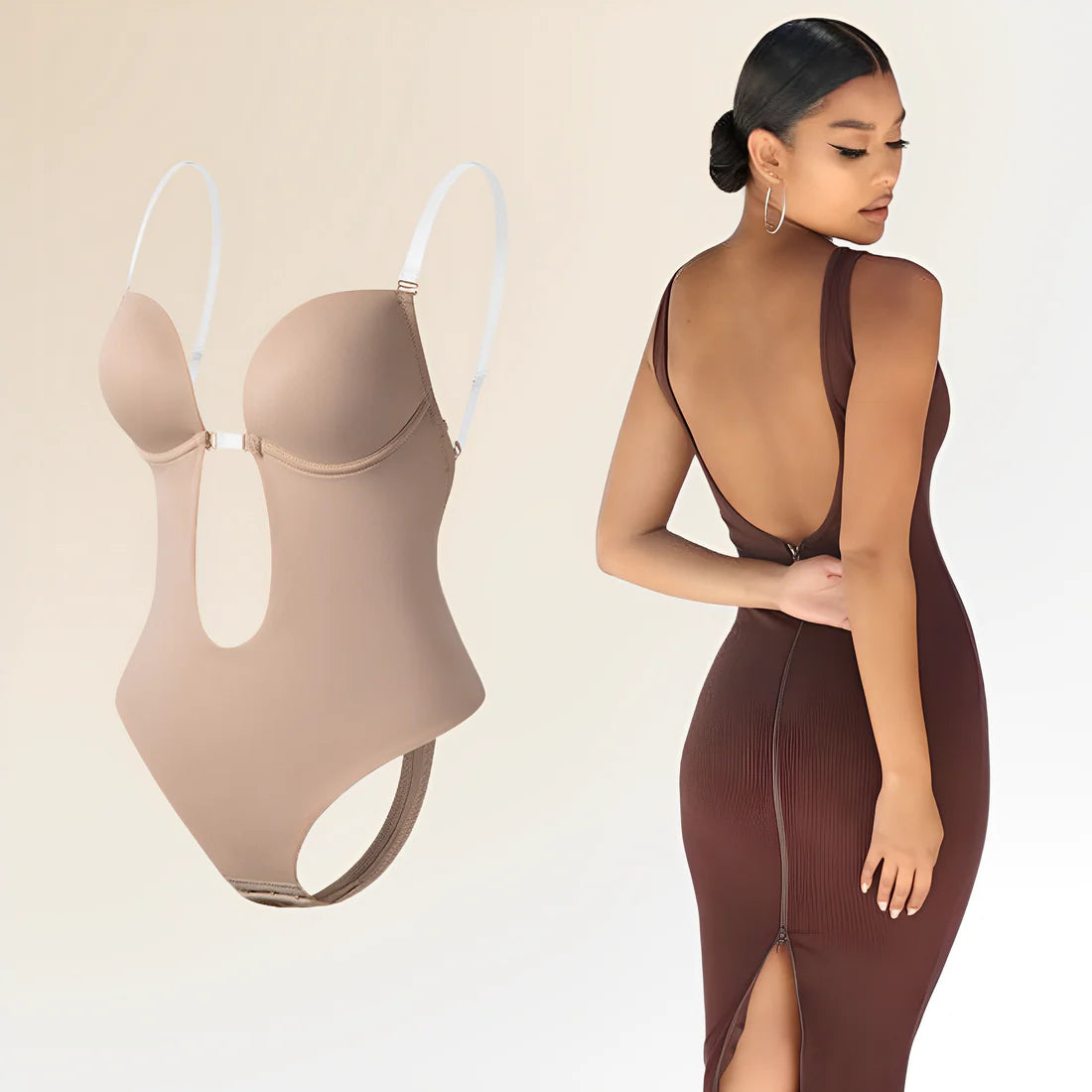 NOA – Onzichtbare Shaper BH met Open Rug