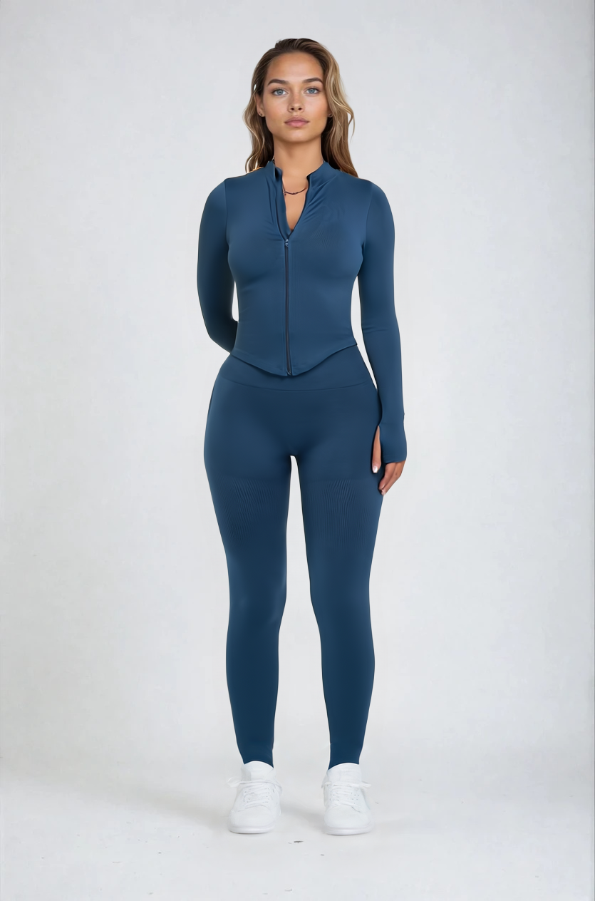 ZIRA – Ribbel Contour Legging - LivingCurves XS