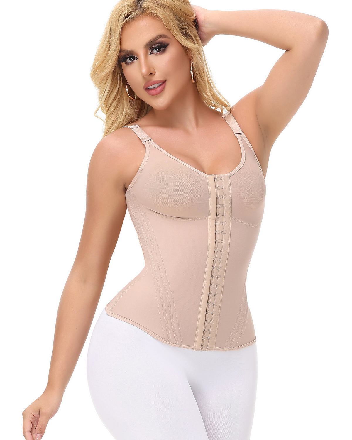 LIORA – Dames Waist Trainer Vest - LivingCurves Black / XS