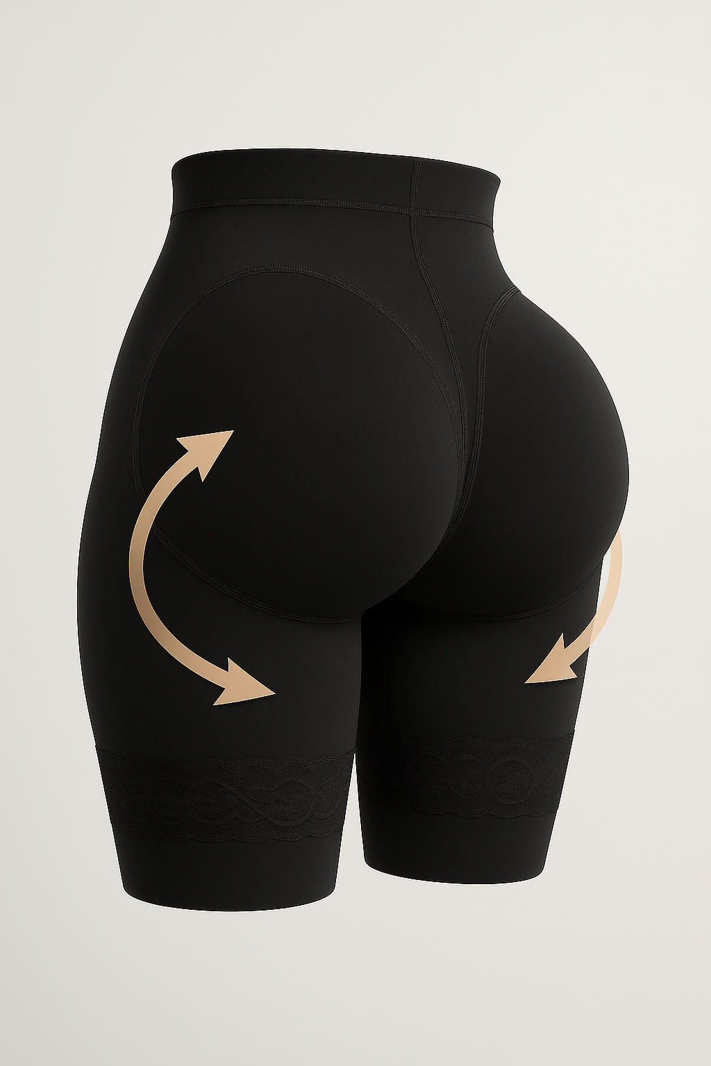 RYA - Sculpting Short met Liftend Effect - LivingCurves Fajas Beige / S