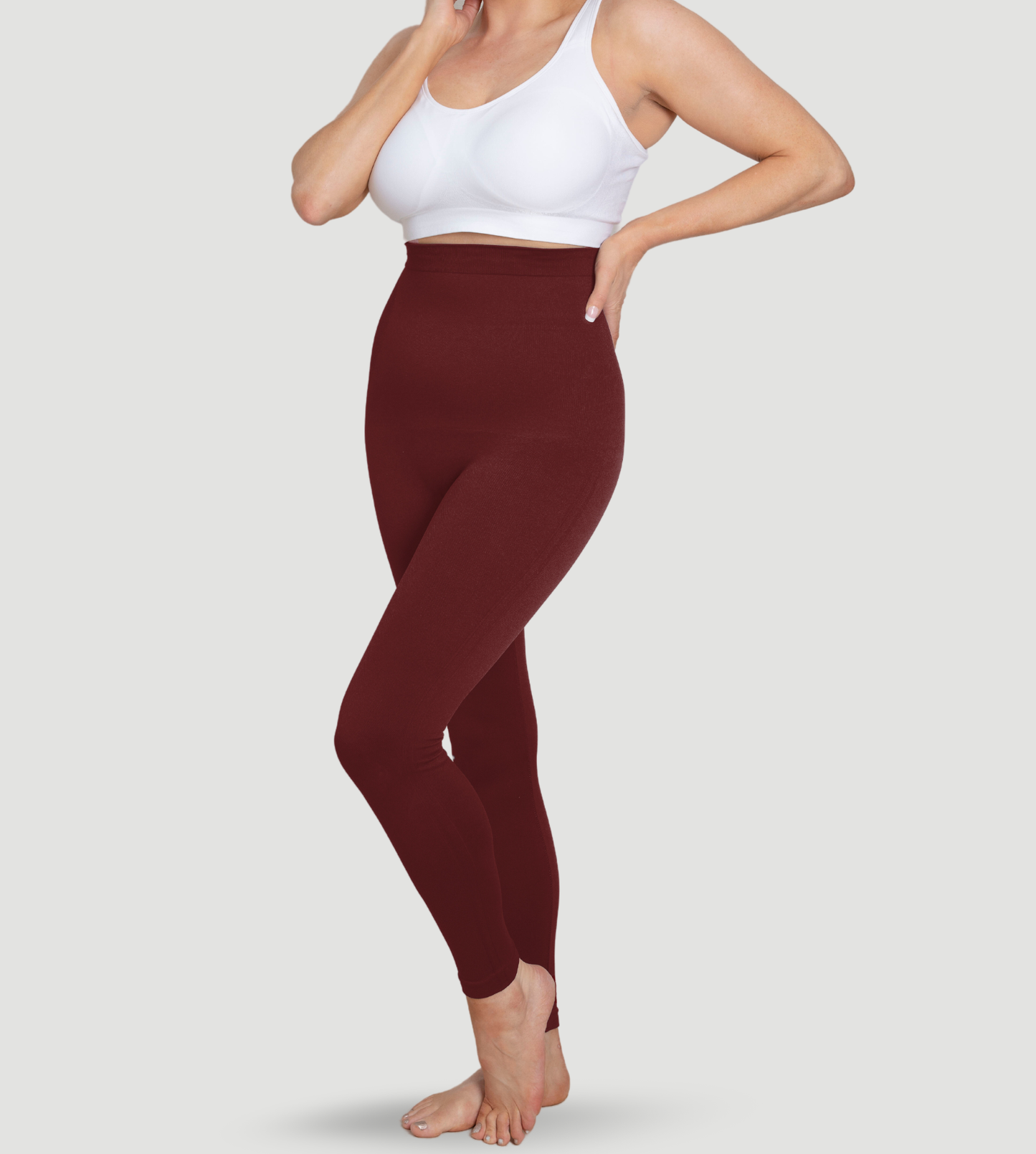 LIA – High Waist Shaping Legging - LivingCurves Leggings Zwart / XS