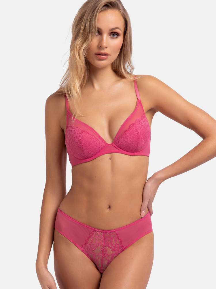 Norissa – 2-Pack Licht Gewatteerde Plunge Bh