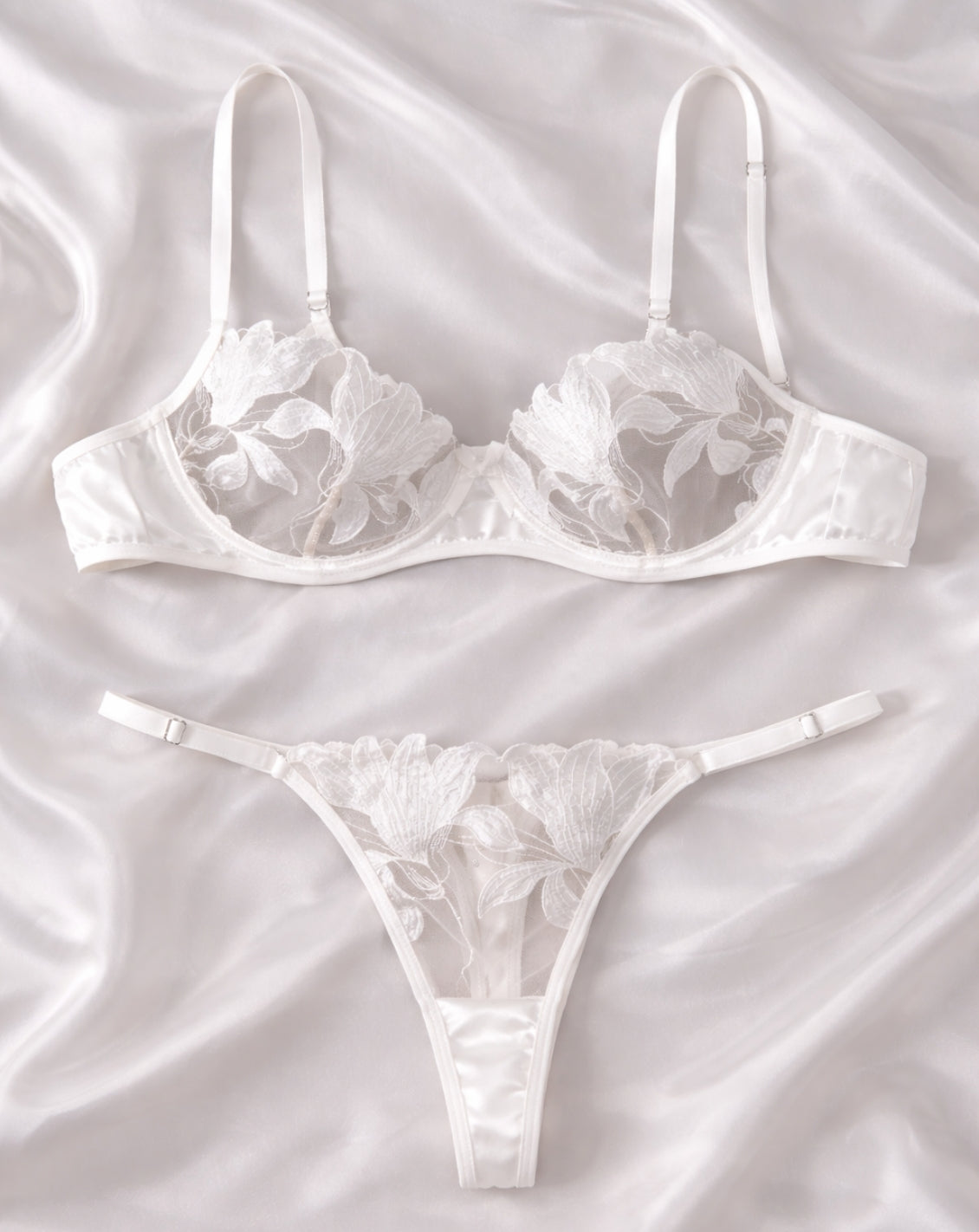 LIVC Bruids lingerie set – Tijdloze elegantie voor de grote dag