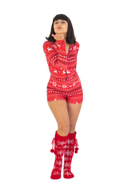 “Santa Baby” Mini Romper