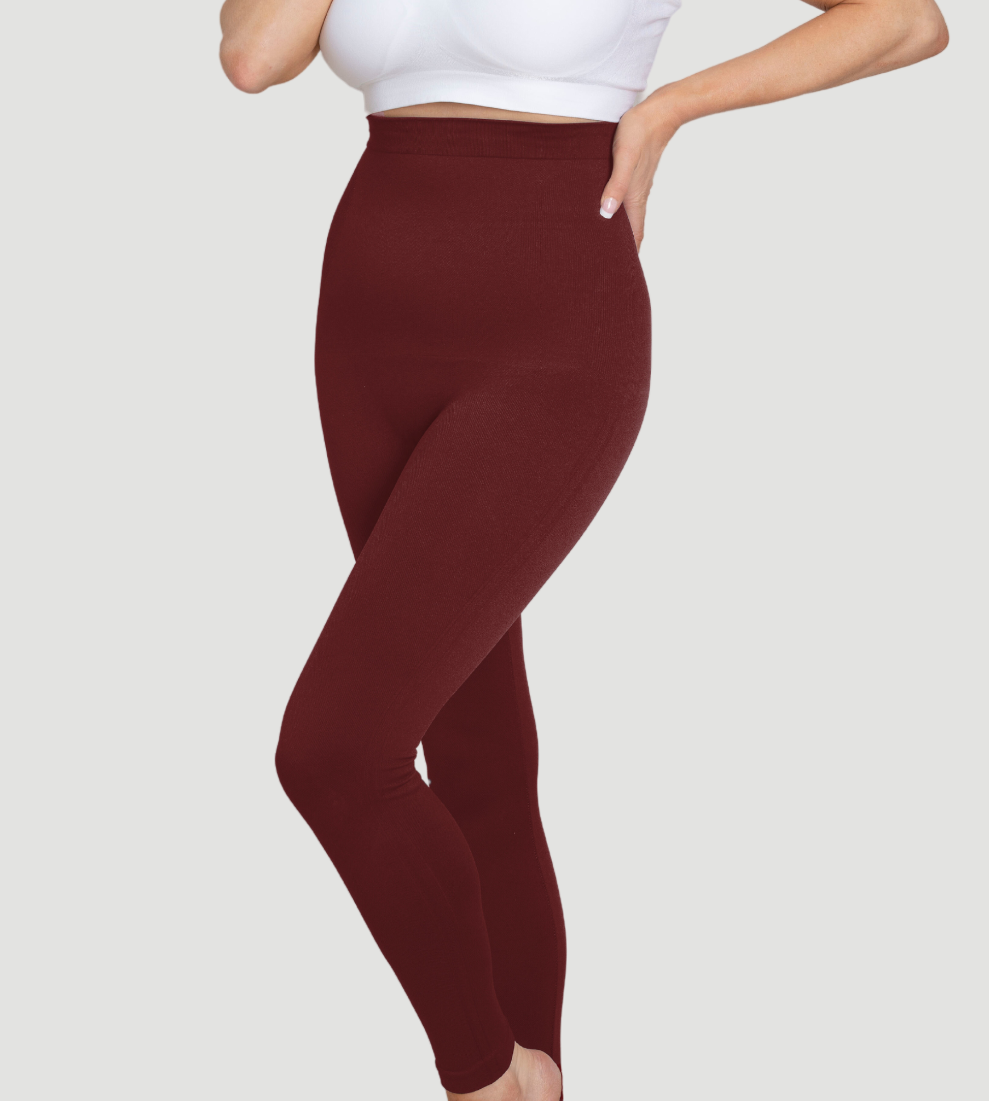 LIA – High Waist Shaping Legging - LivingCurves Leggings Zwart / XS
