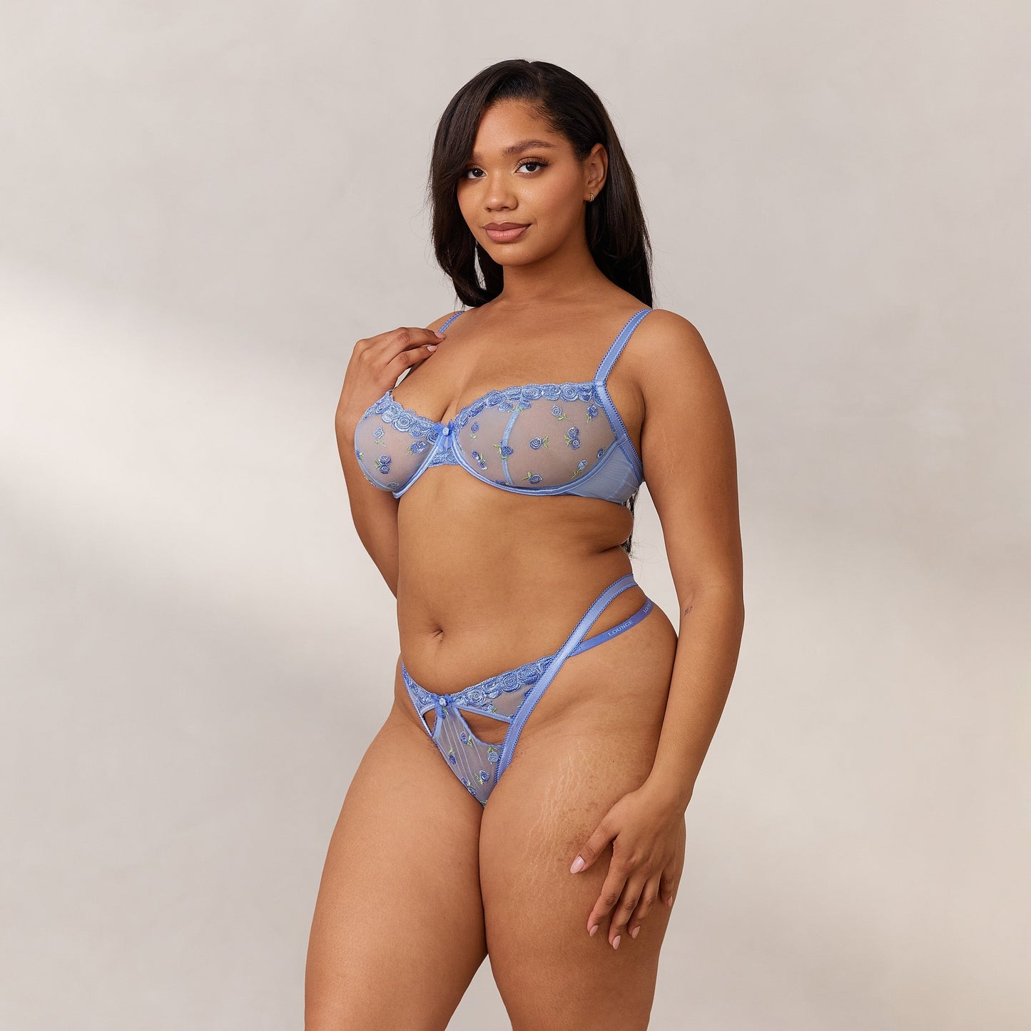 BLUSHÉ II – Geborduurde Balcony BH