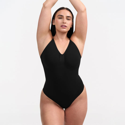 LINN – Naadloze Shaping Body - LivingCurves Bodysuit Zwart / XS