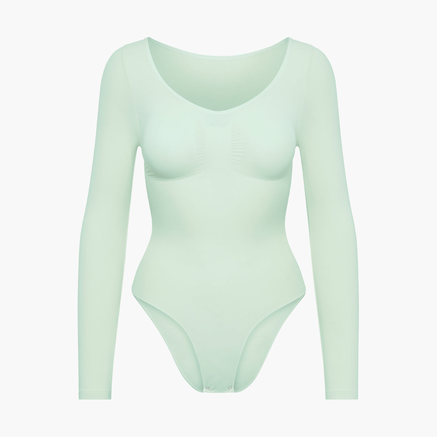 NAYA – Longsleeve Sculpt Bodysuit (Slipmodel) - LivingCurves Bodysuit Groen / XS