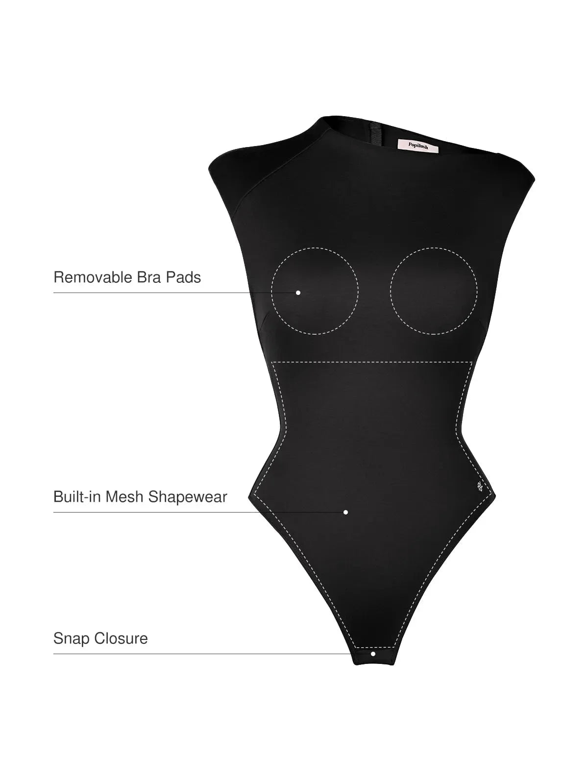 LIVA – All-in-One Bodysuit - LivingCurves Blauw / XS