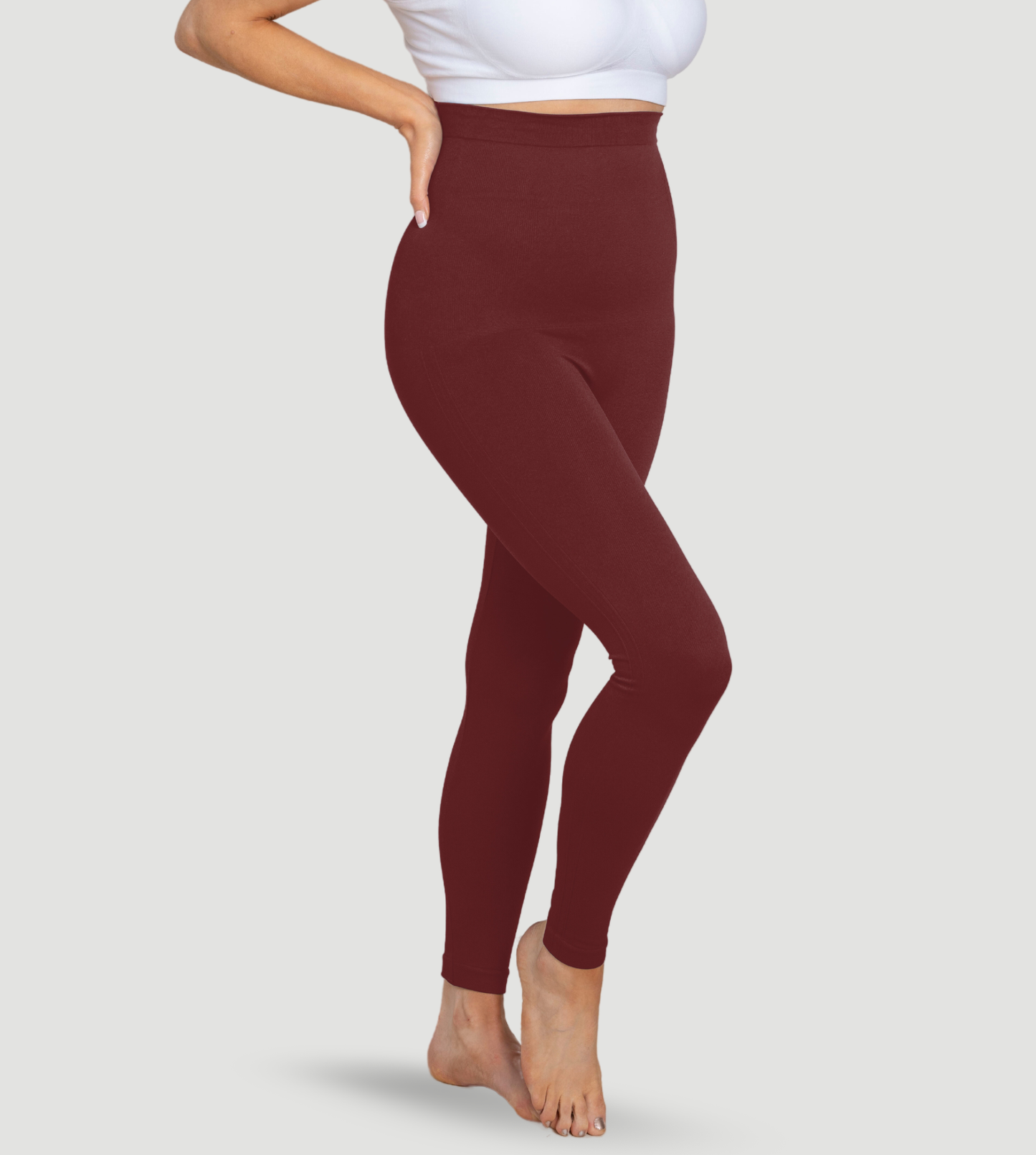 LIA – High Waist Shaping Legging - LivingCurves Leggings Zwart / XS