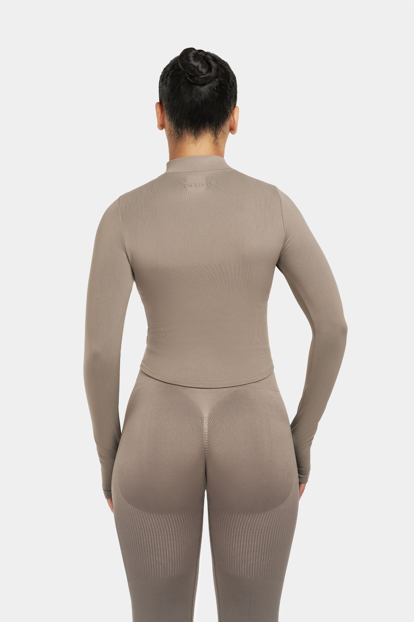 NARO - Sculpt Shapewear Jacket - Khaki - LivingCurves XS