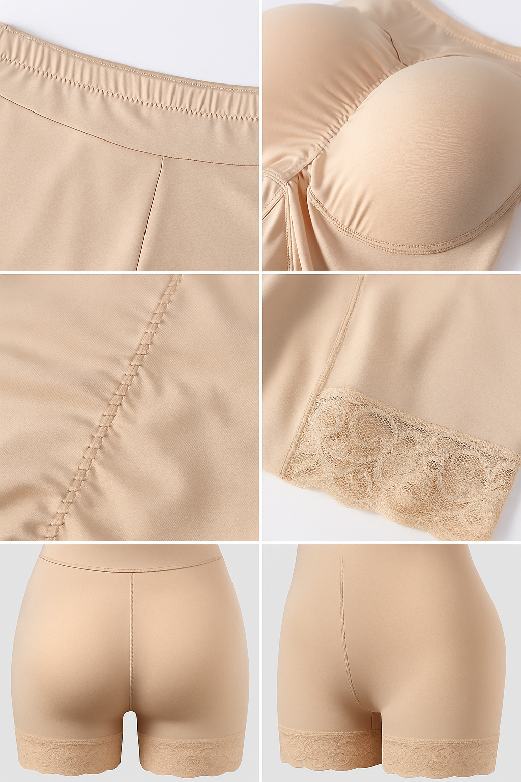 RYA - Sculpting Short met Liftend Effect - LivingCurves Fajas Beige / S