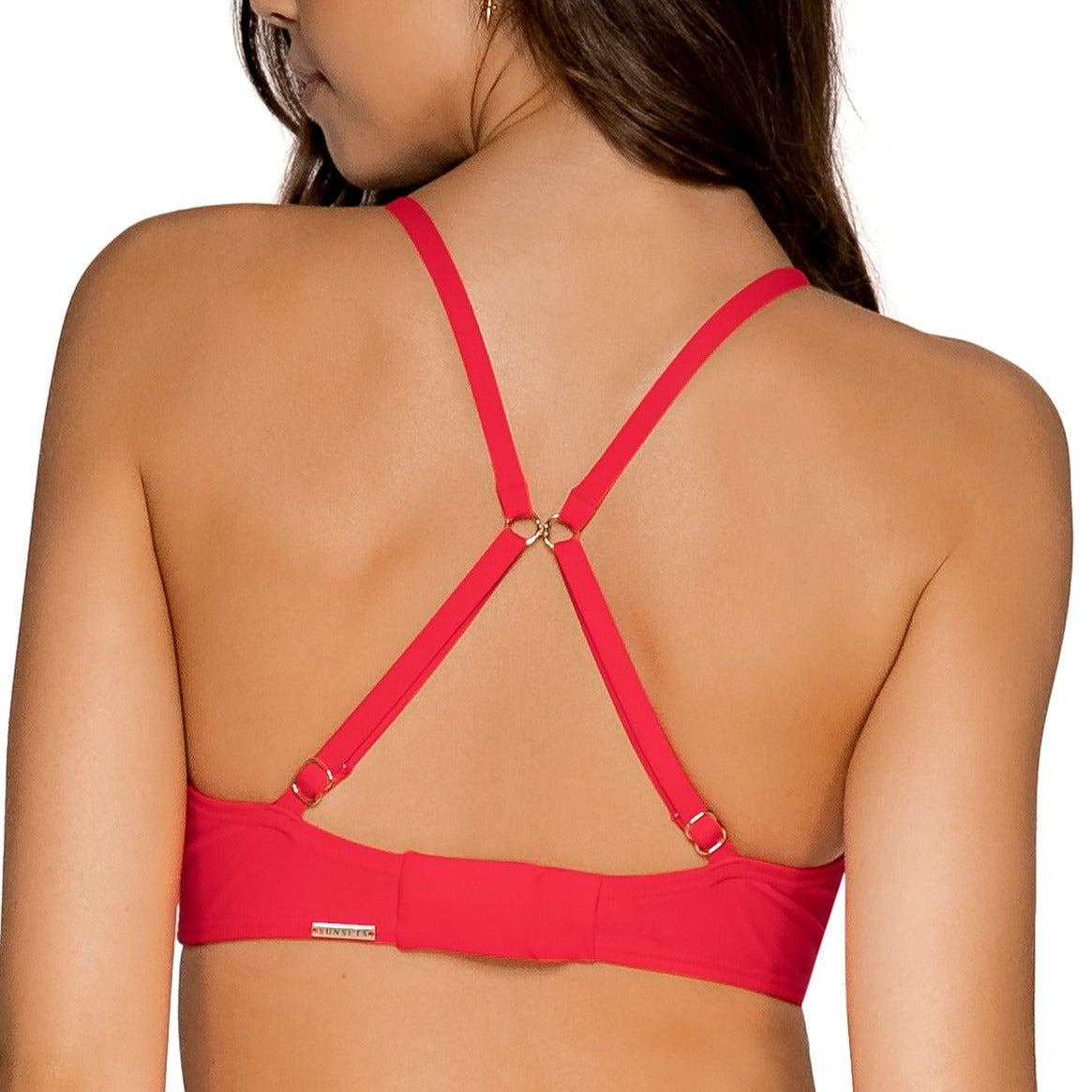 Kauai โ bikinitop met keyhole en verstelbare pasvorm