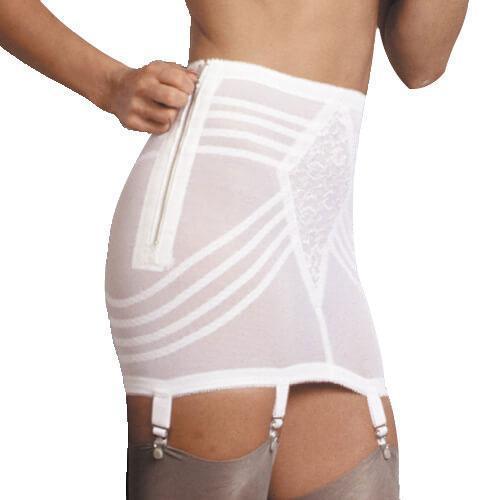 LEA – Open Girdle met Stevige Shaping - LivingCurves Open Bottom Girdle Zwart / S/26