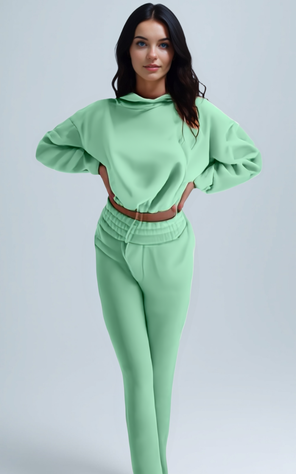 Jogging Suits For Women 2 Piece Sweatsuits Tracksuits Sexy Long Sleeve HoodieCasual Fitness Sportswear