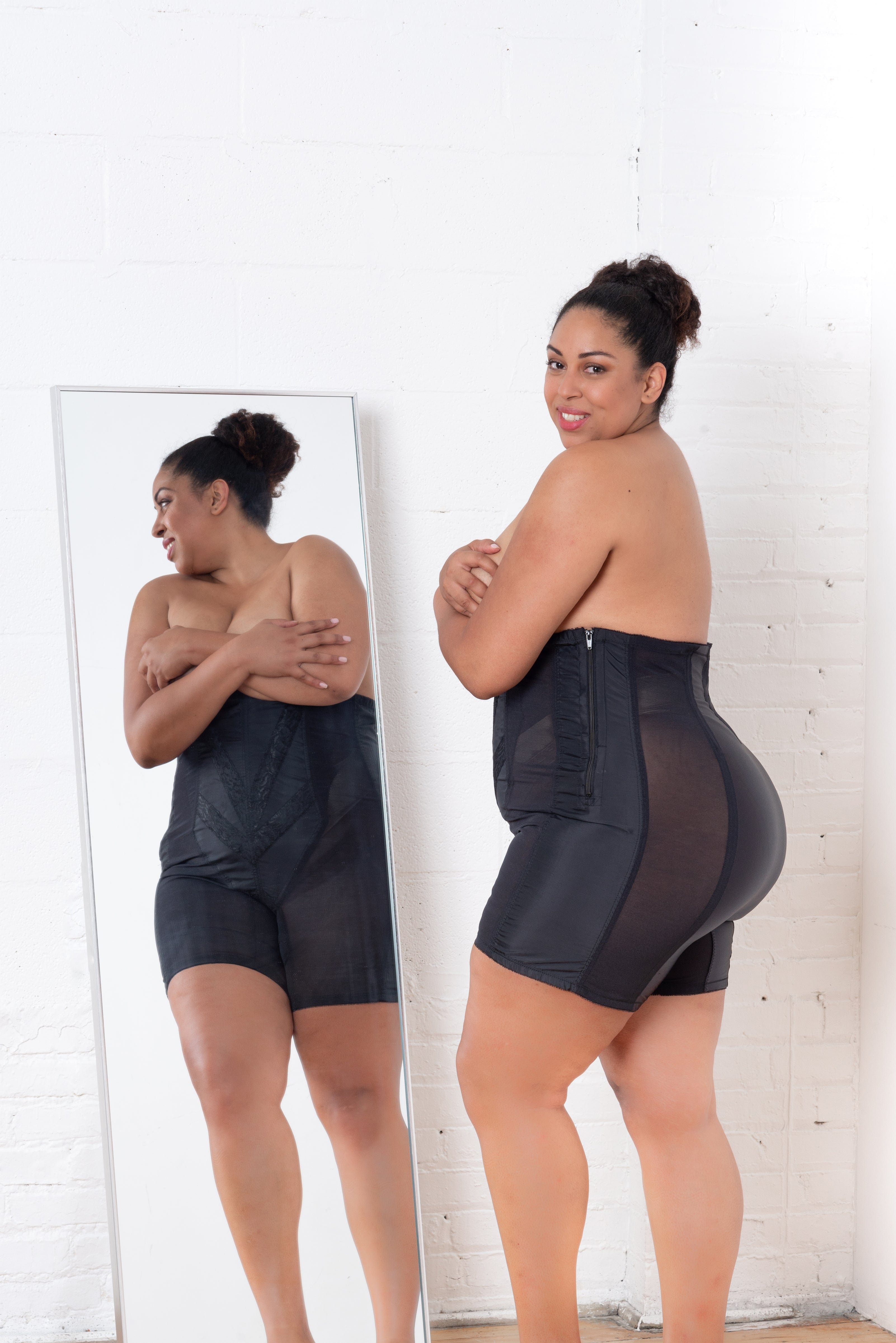 COLETTE | Hoge Taille Girdle zonder Stretch met Rits