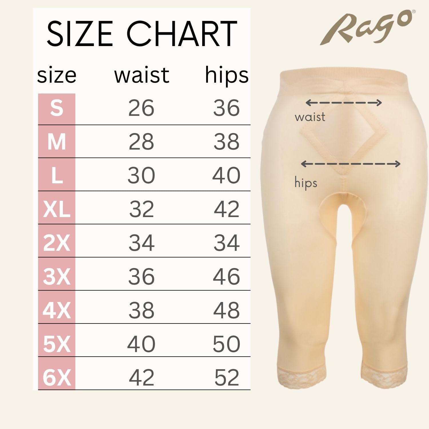 Style 6266 | High Waist Capri Pant Liner with Tummy Control Satin Panel| Memory Compression Fabric | Medium Support - LivingCurves Leg Shaper Pant Liner Black / S/26