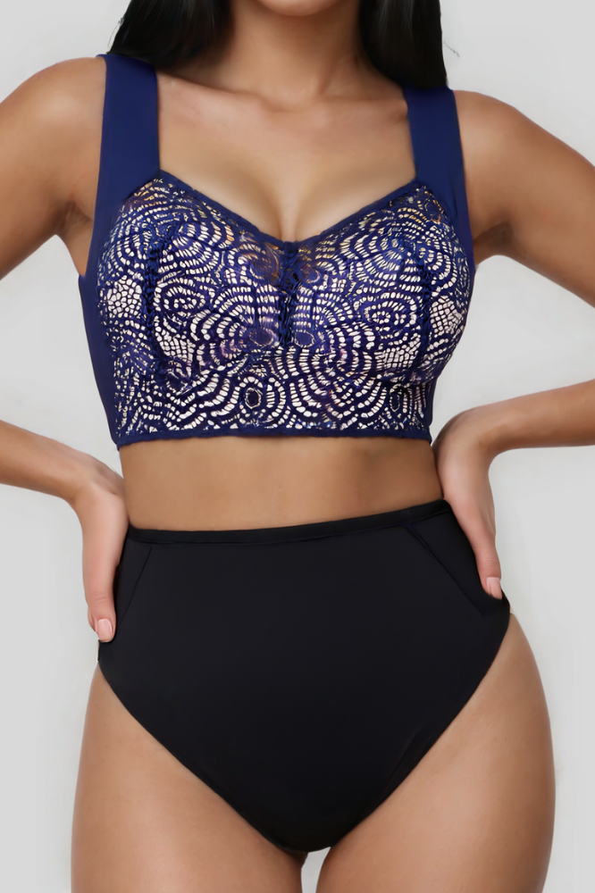 LYV – De bh die je lichaam begrijpt. - LivingCurves Blauw / S