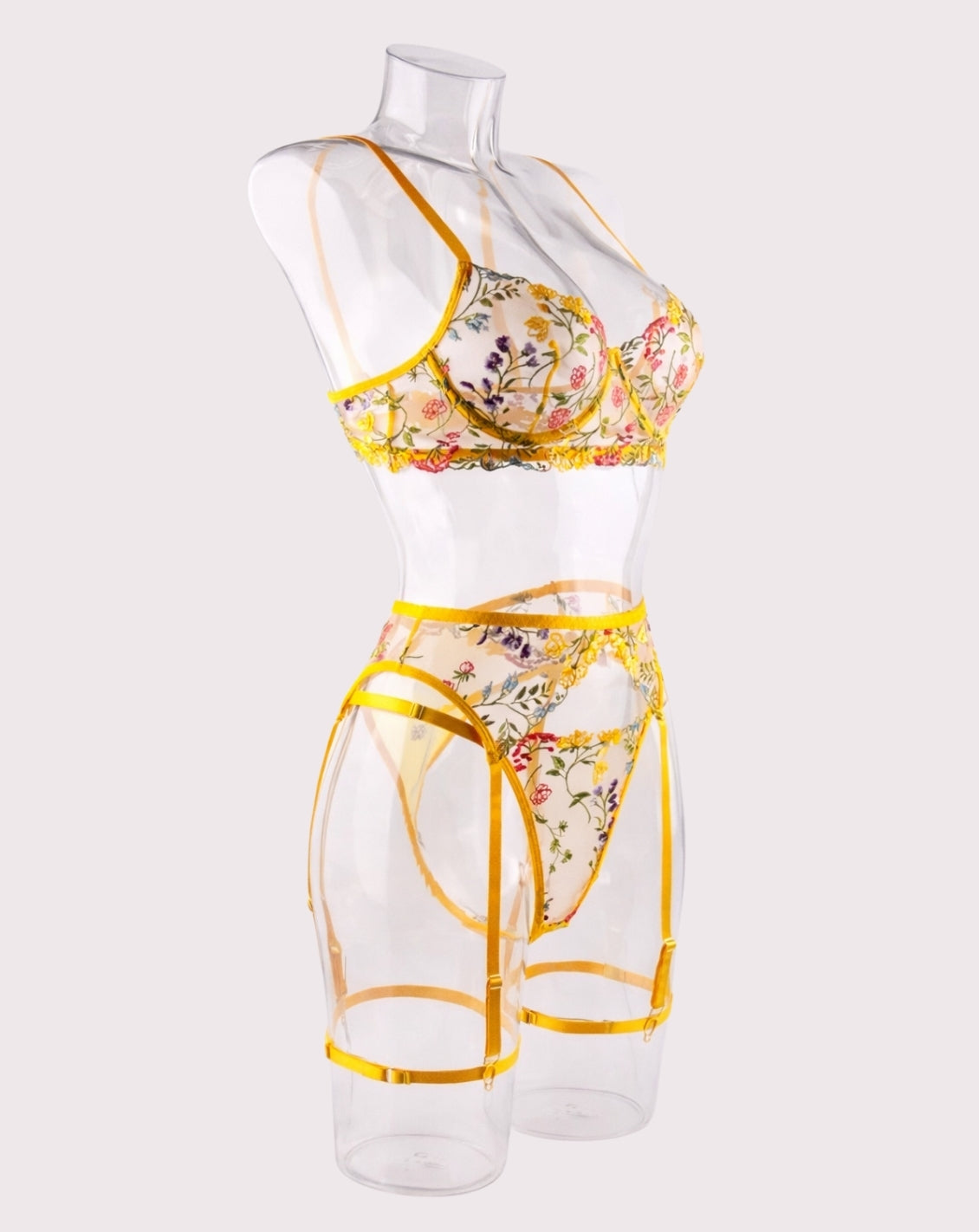 LIVC Lingerie set – Verfijnd borduurwerk met luxe look voor Dames