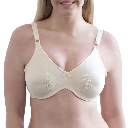 CAMILLA | Naadloze Minimizer Beha met Beugel – Champagne