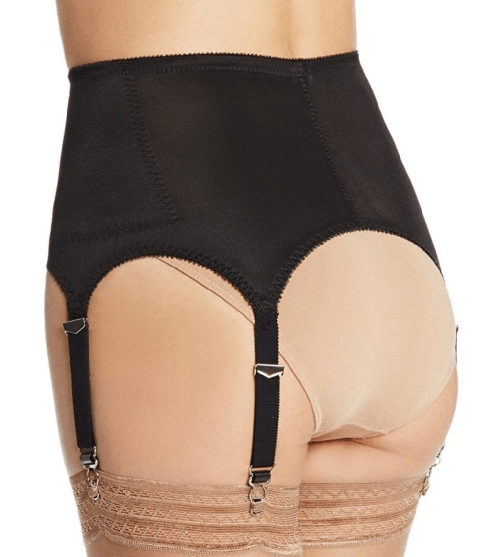 LISETTE | Luxe Kousenband met 6 Metalen Clips & Buikcorrectie