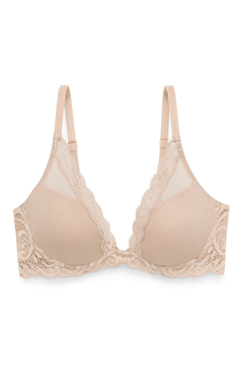 Natori Feathers Bra #730023 - LivingCurves Bras 30A / Cafe
