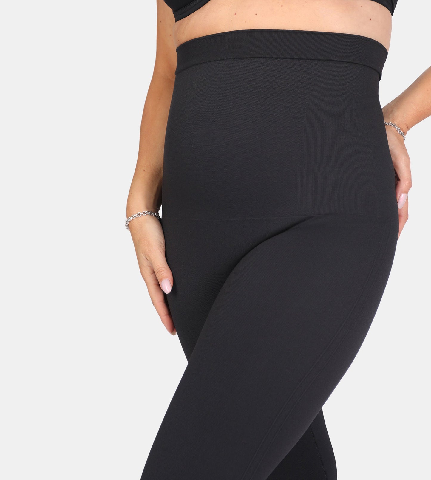 LIA – High Waist Shaping Legging - LivingCurves Leggings Zwart / XS
