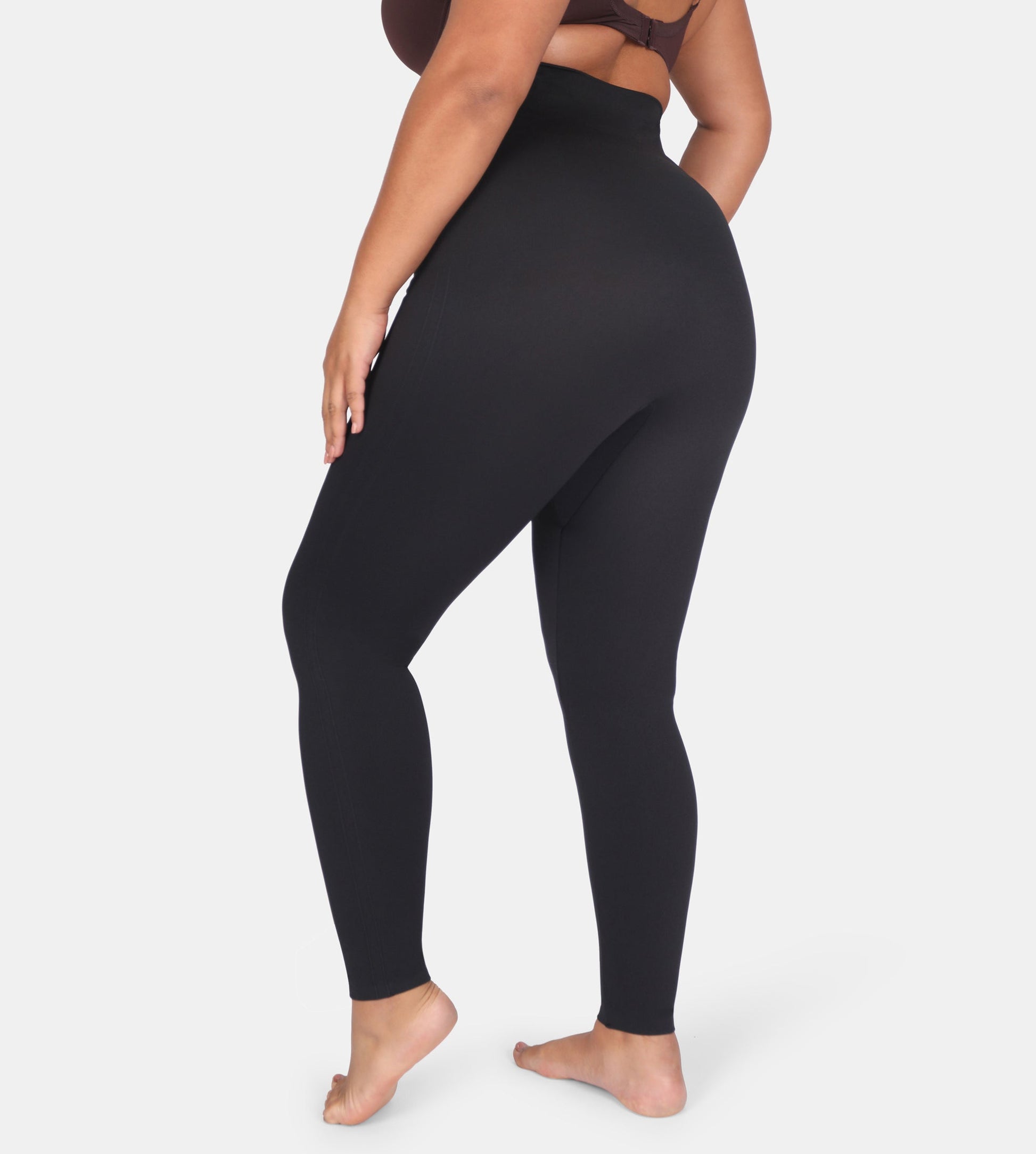 LIA – High Waist Shaping Legging - LivingCurves Leggings Zwart / XS