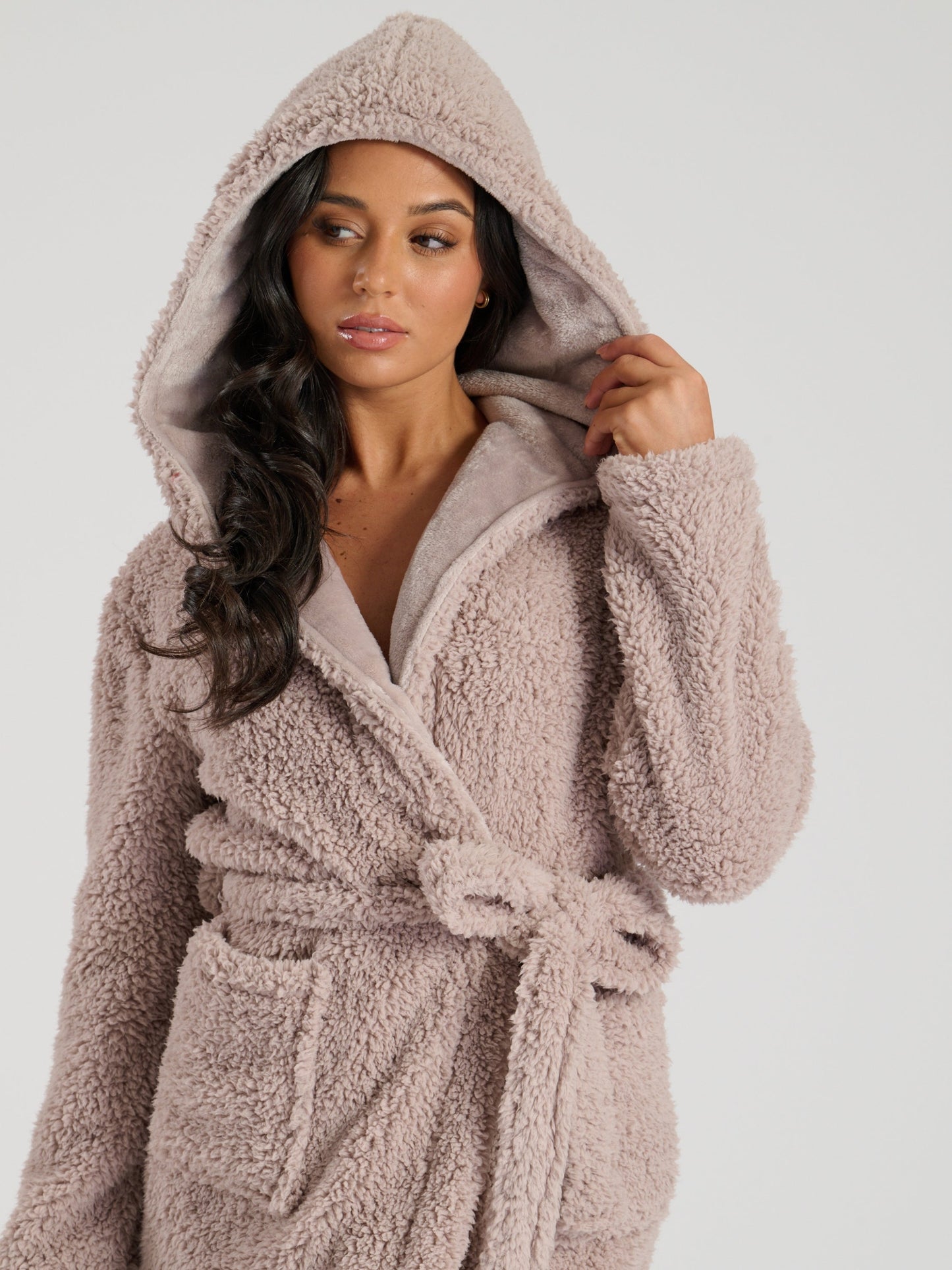 The Teddy Gown In Mink