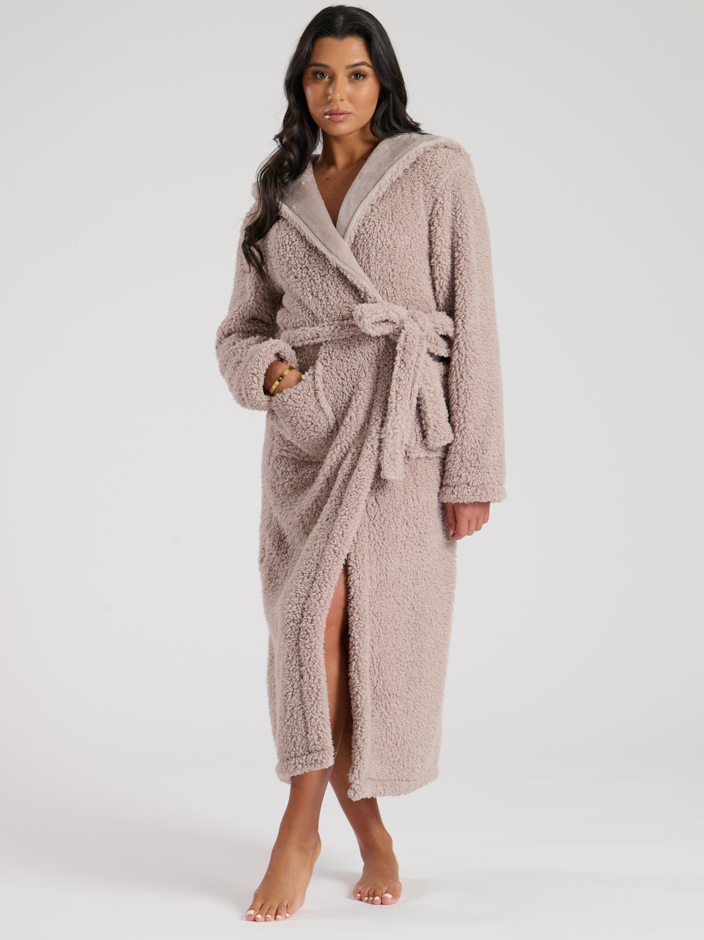 The Teddy Gown In Mink