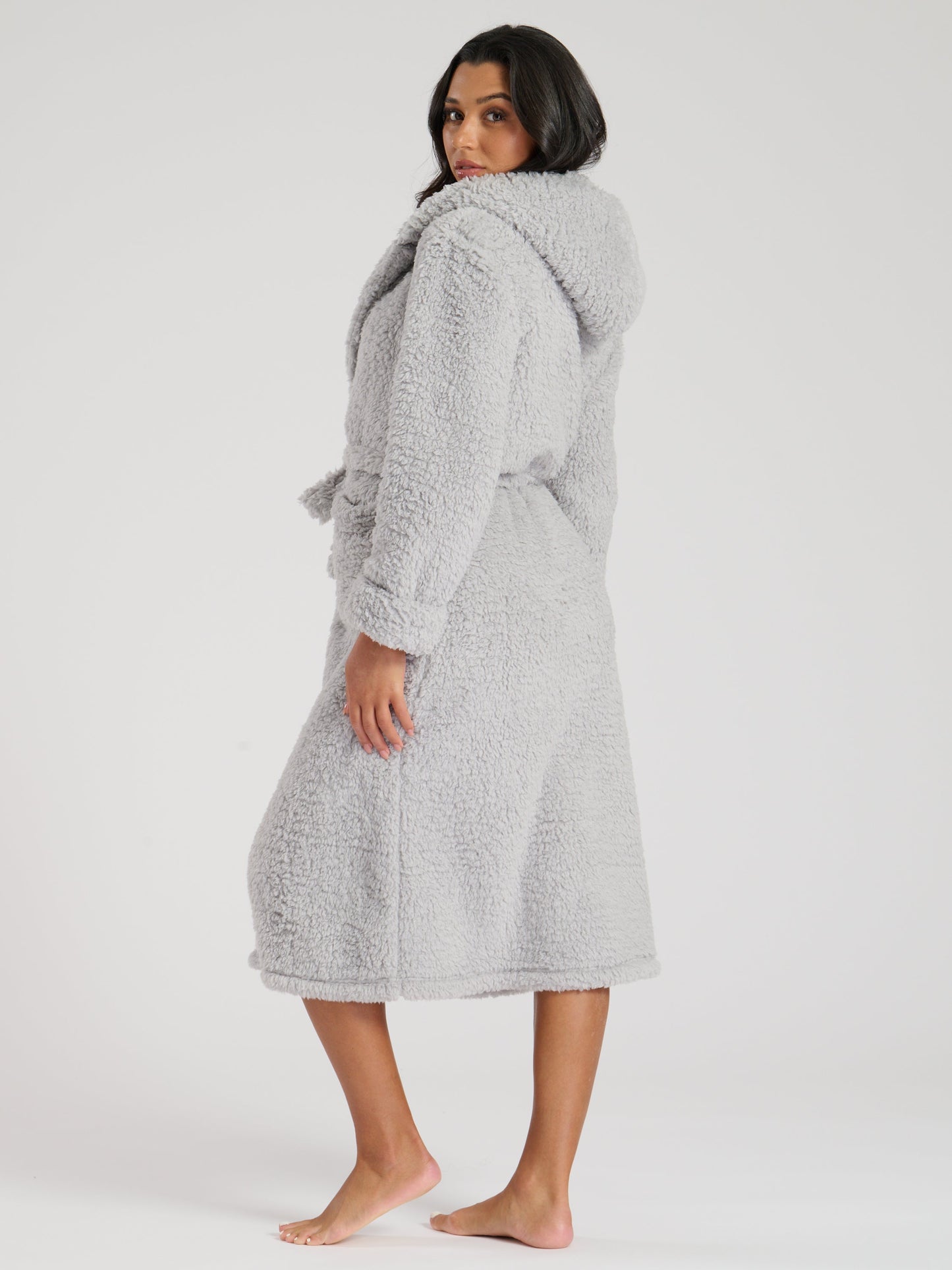 The Teddy Gown In Grey