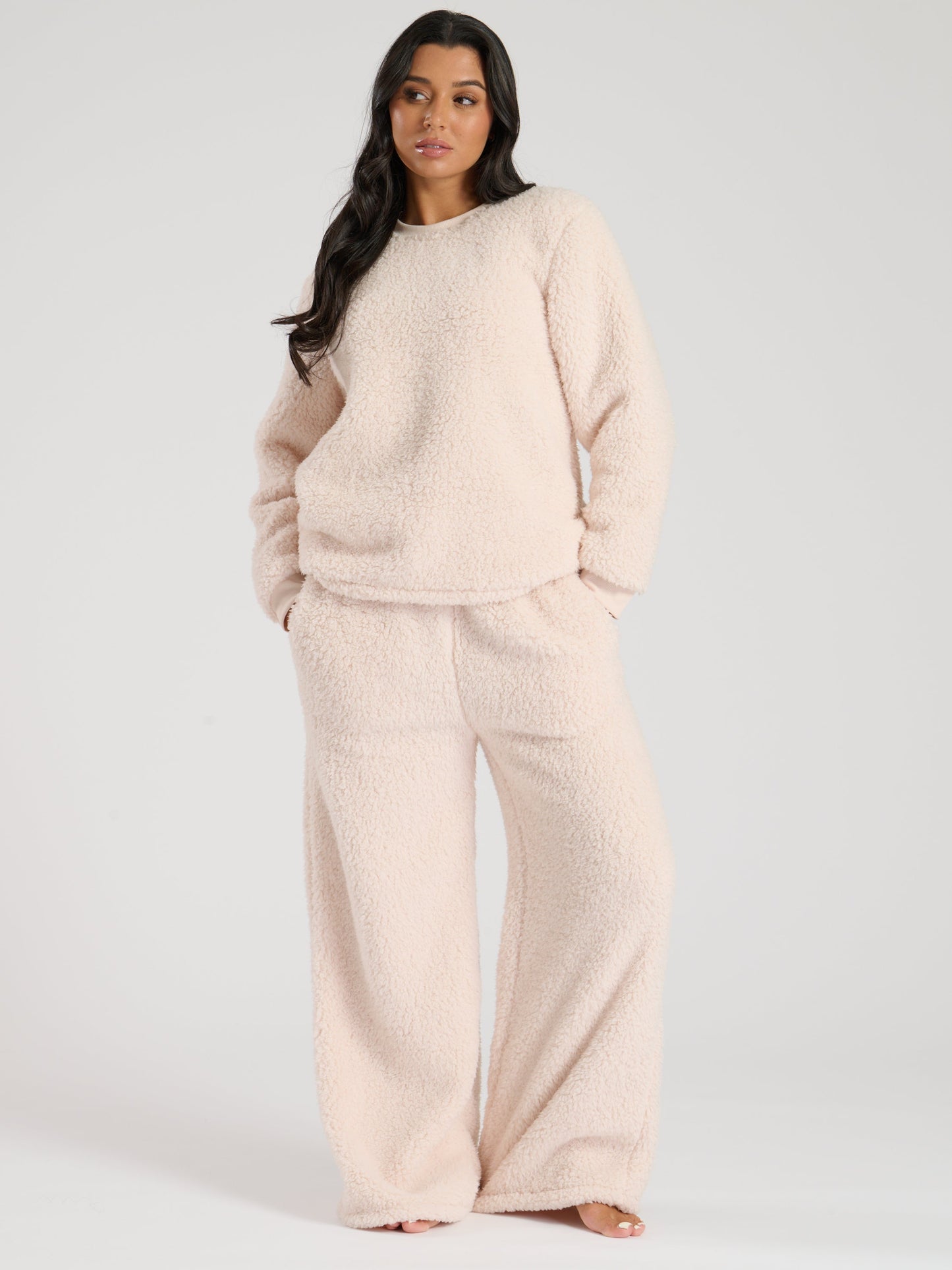 The Mallow Lounge Set In Cream