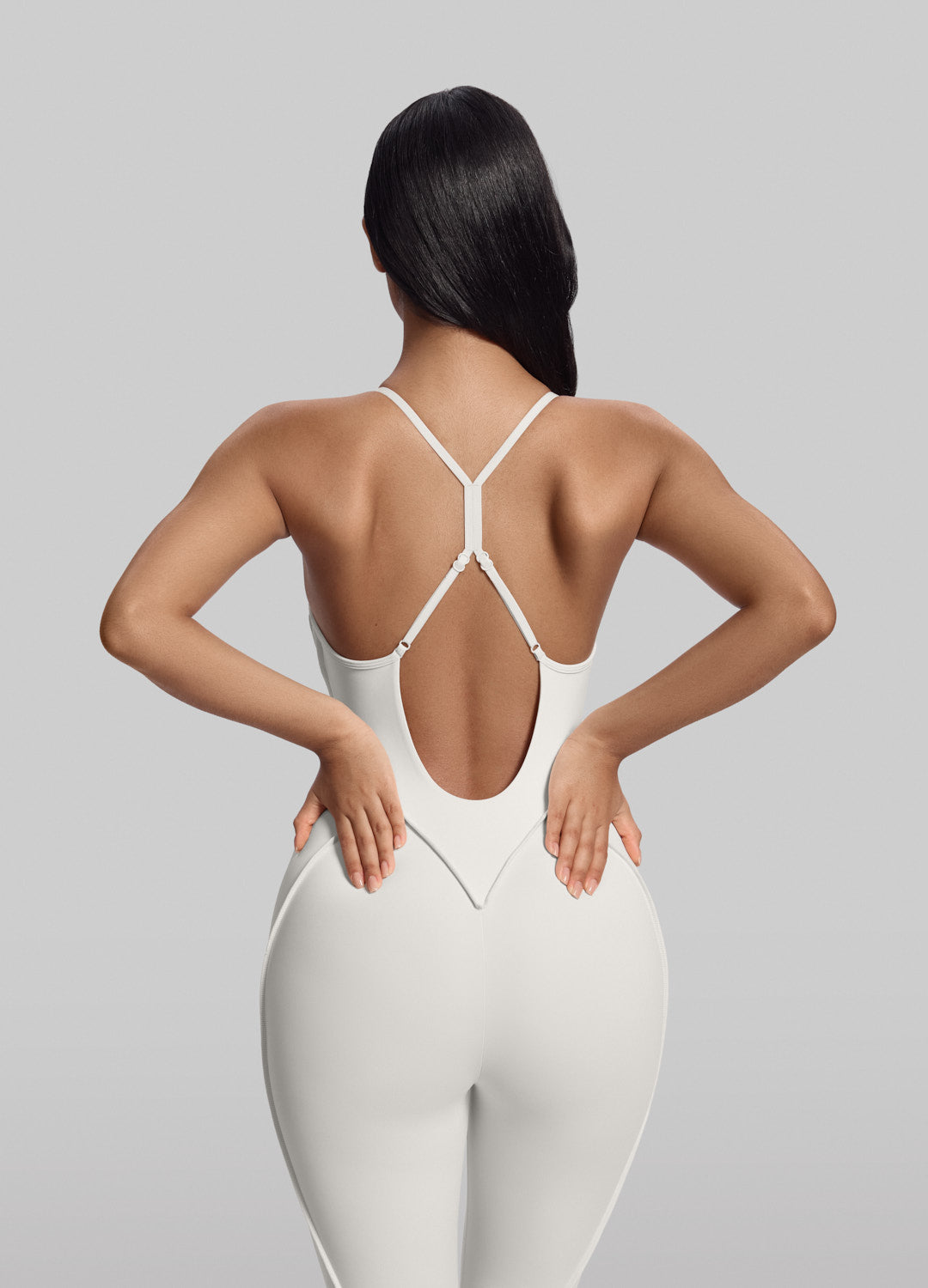 ORÉA – Crossback Shaping Catsuit - LivingCurves Bodysuit Wit / S