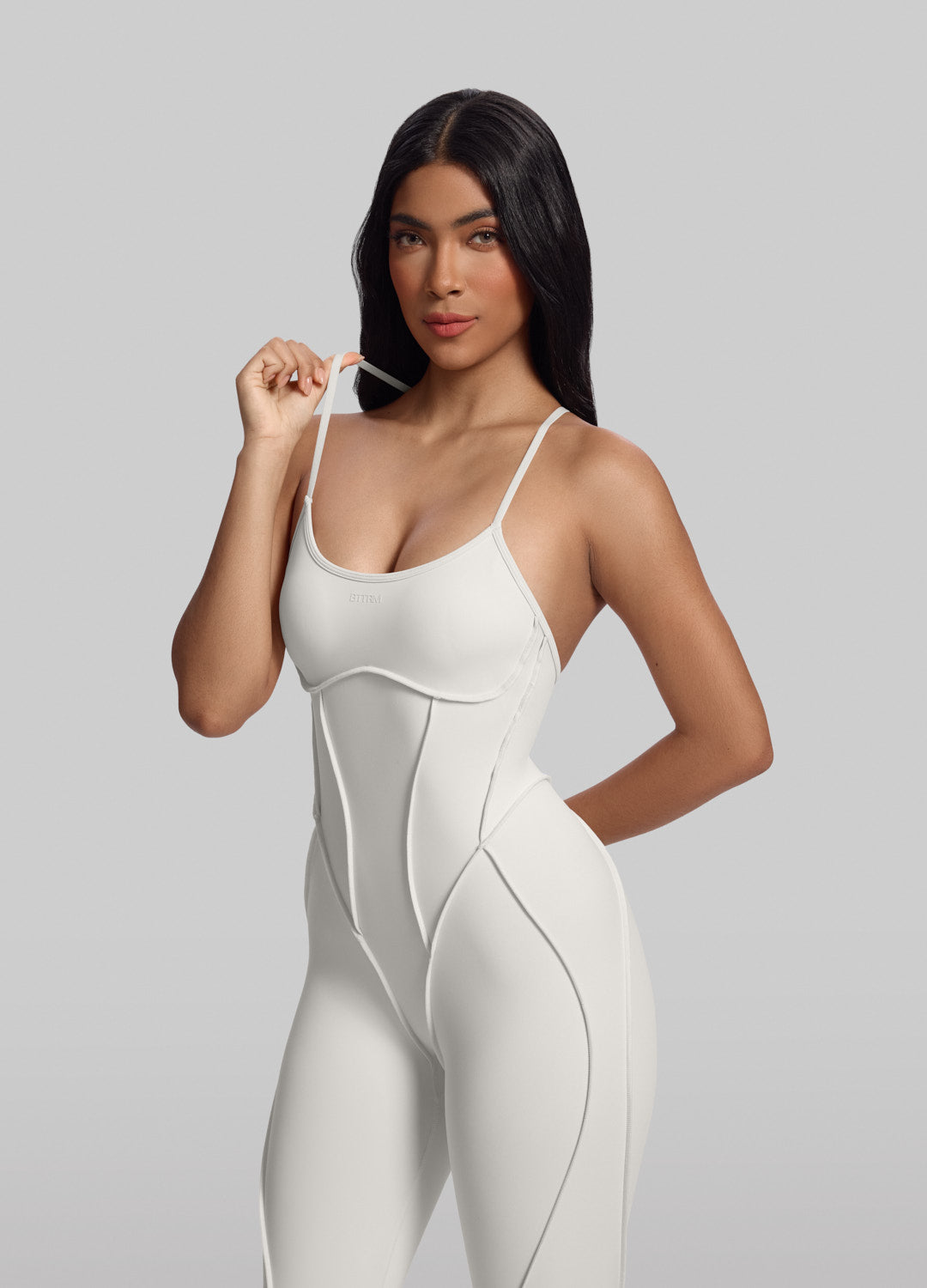 ORÉA – Crossback Shaping Catsuit - LivingCurves Bodysuit Wit / S