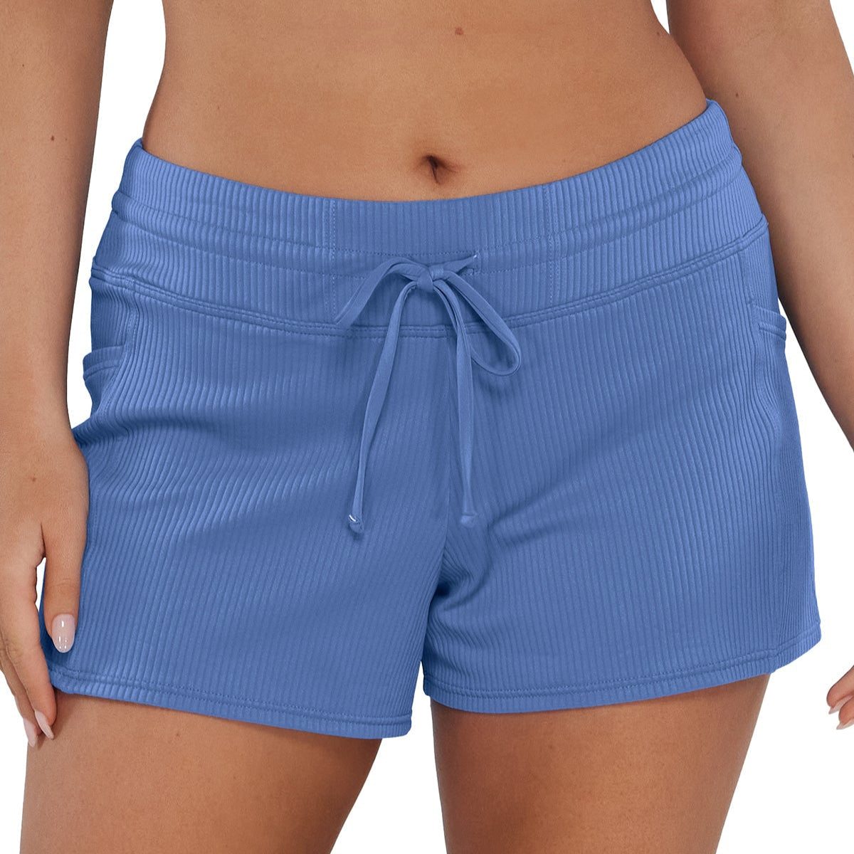 Alana – Comfortabele Swim Short met Zijzakken