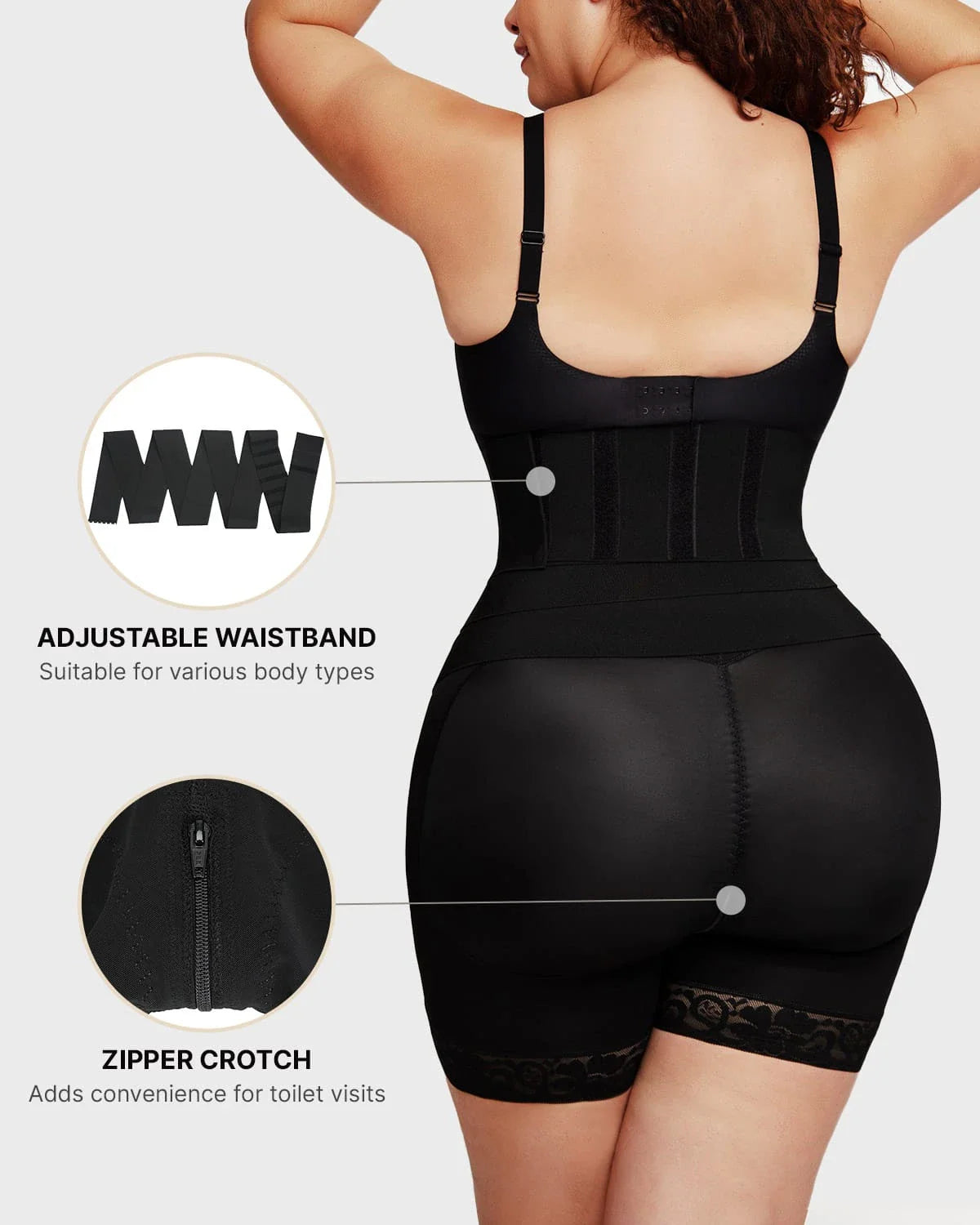 VEGA – Hoge Taille 2-in-1 Shaper Short - LivingCurves shaper shorts Zwart / S