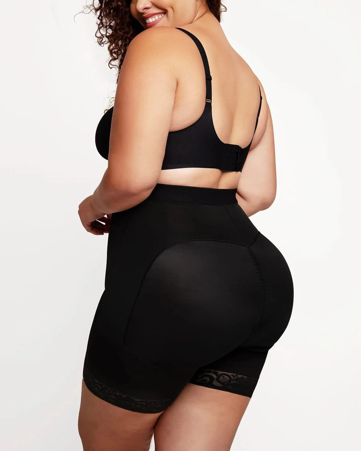 VEGA – Hoge Taille 2-in-1 Shaper Short - LivingCurves shaper shorts Zwart / S