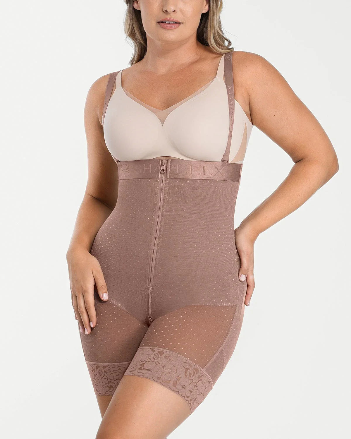 BOOT-YEAH™ AirSlim® High-Waisted Polka Dot Short - LivingCurves shaper shorts Black / S