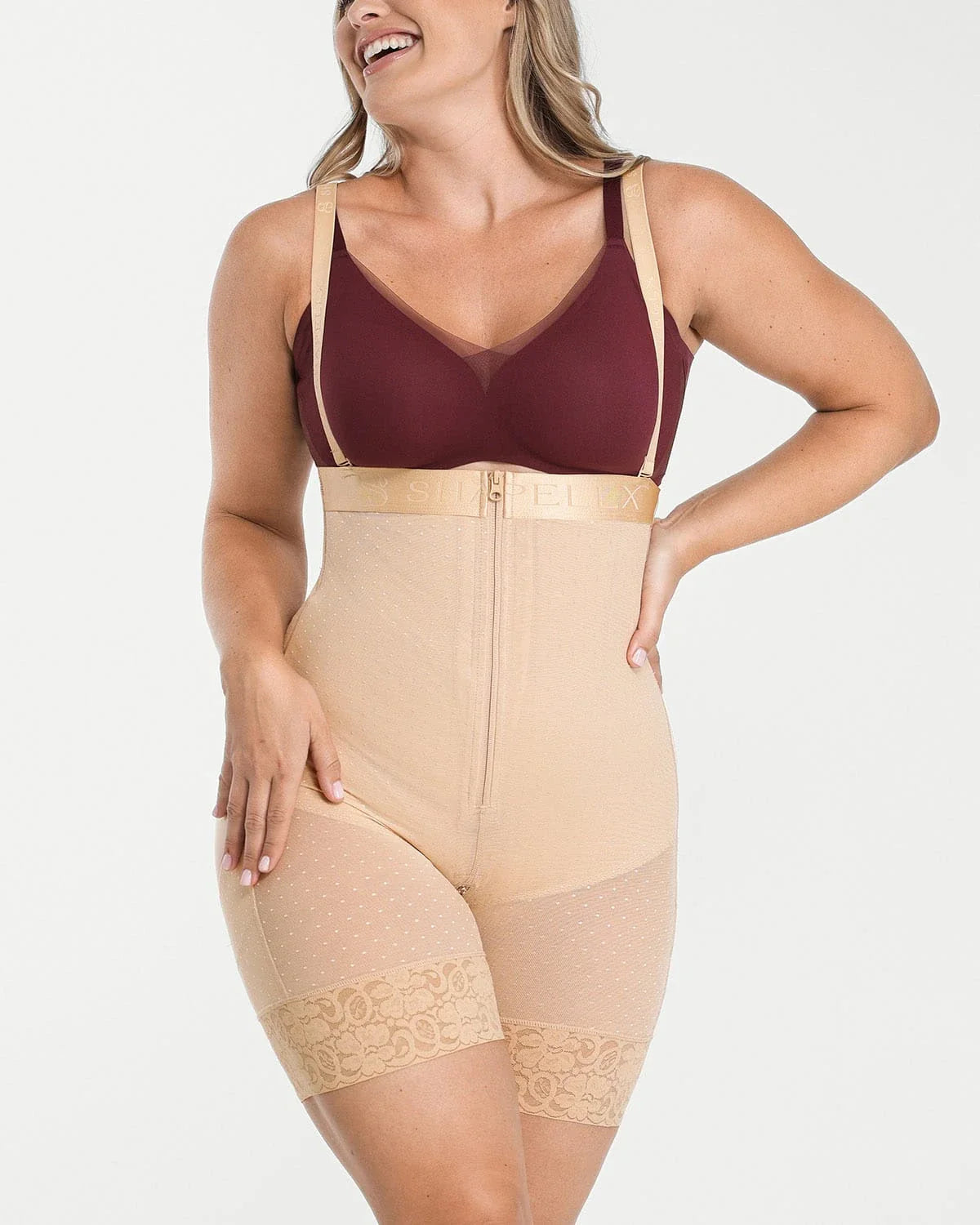 BOOT-YEAH™ AirSlim® High-Waisted Polka Dot Short - LivingCurves shaper shorts Black / S