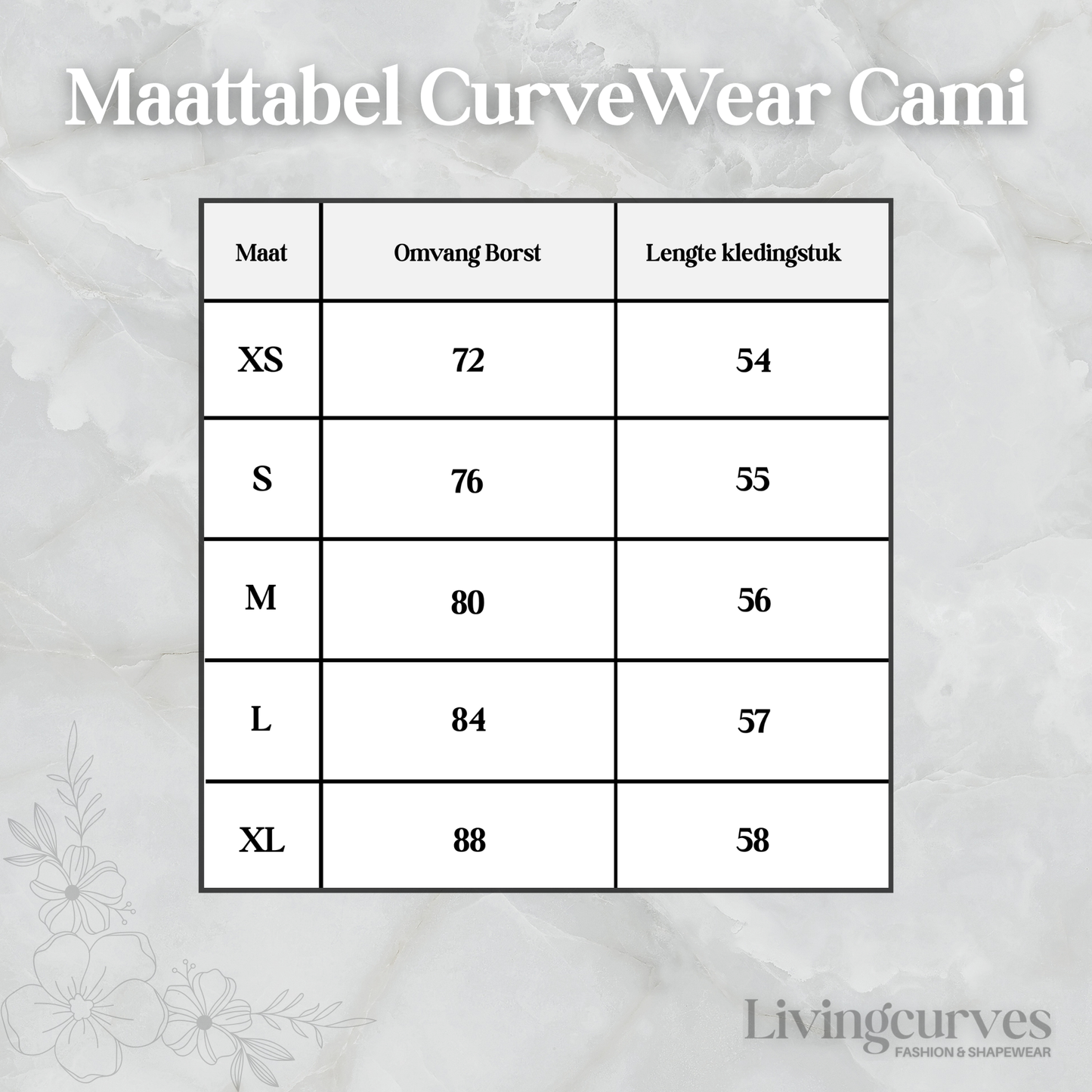 MIRA – CurveWear Cami - LivingCurves Default Title