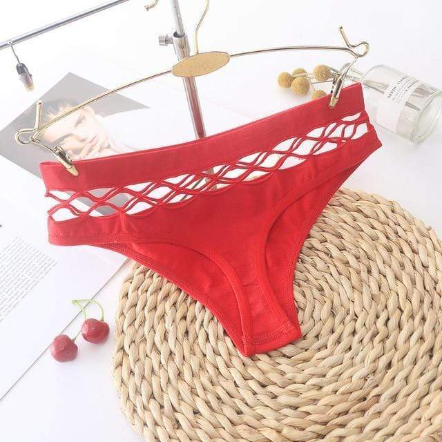 Lina mesh brazilian slip – luchtige slip met Braziliaanse snit