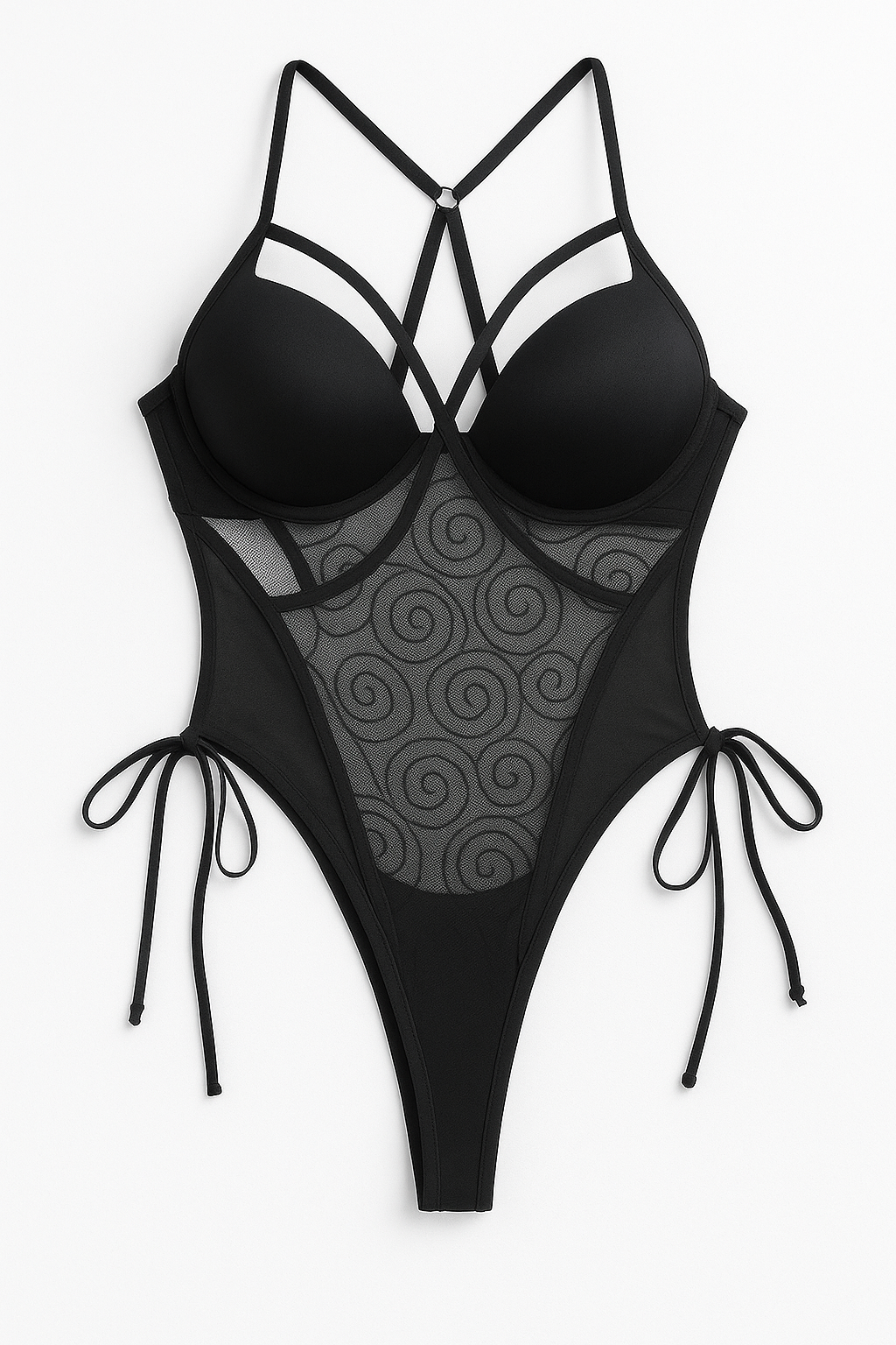 LÉONIE – Lace One-Piece Bodysuit