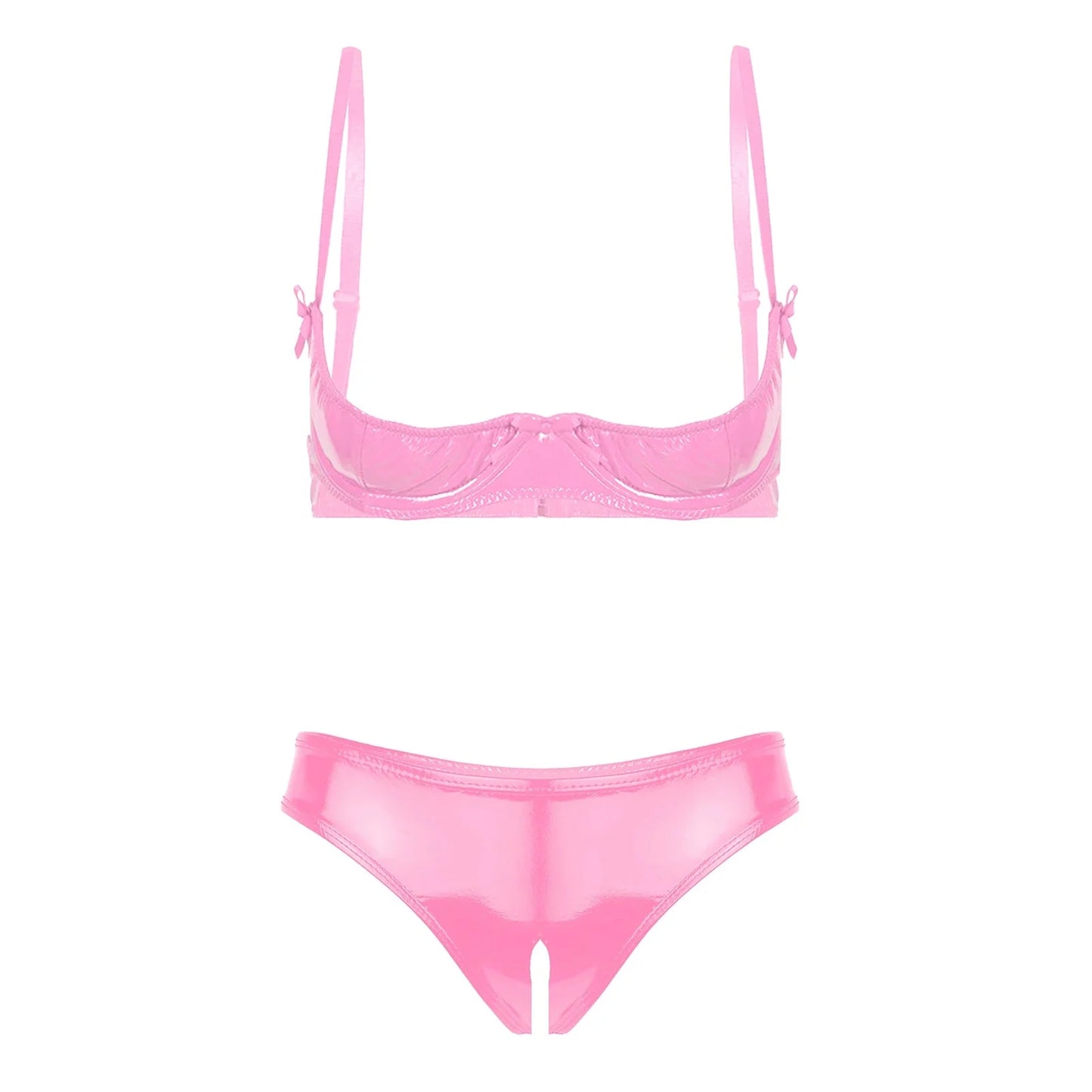 Celeste Latex Duo Set - Latex Lingerieset Met Dubbele Stijl En Elegantie