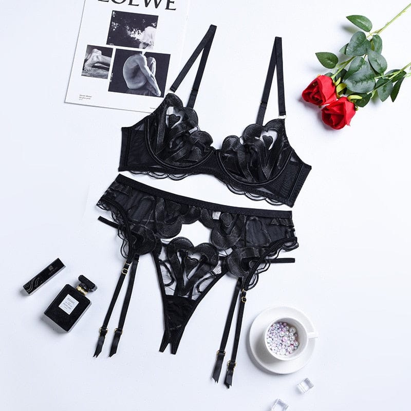 Amour Kanten Lingerieset – Romantische Kant met Luxe Details