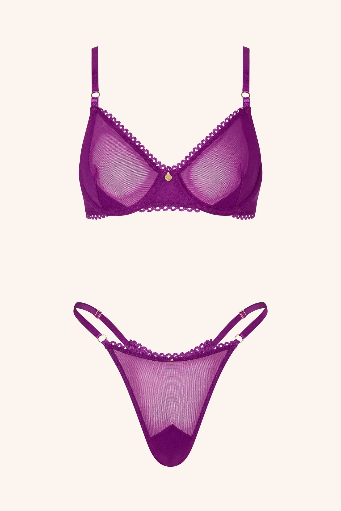 DOLCE – Royal Blue Mesh BH