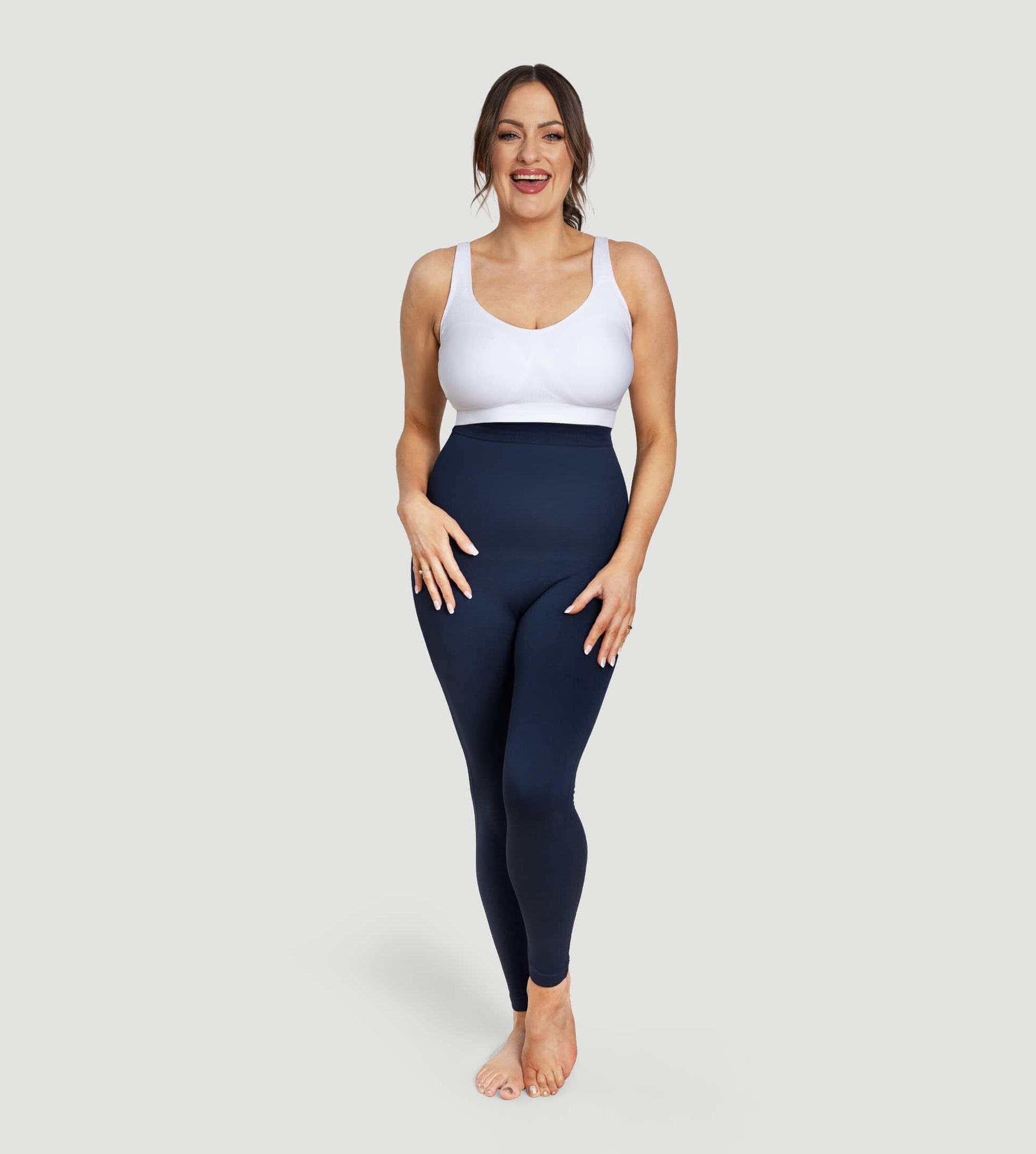 LIA – High Waist Shaping Legging - LivingCurves Leggings Zwart / XS