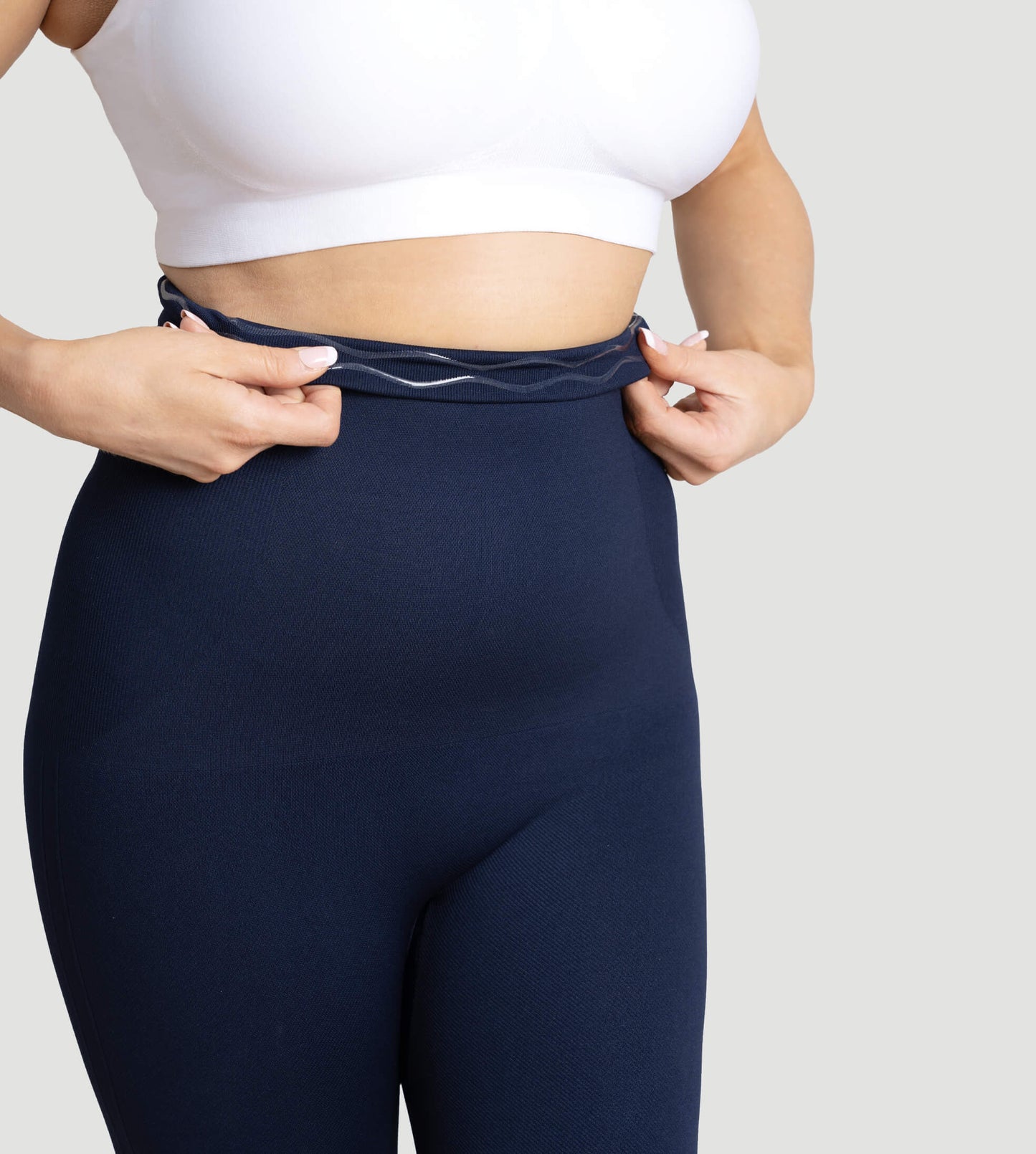 LIA – High Waist Shaping Legging - LivingCurves Leggings Zwart / XS